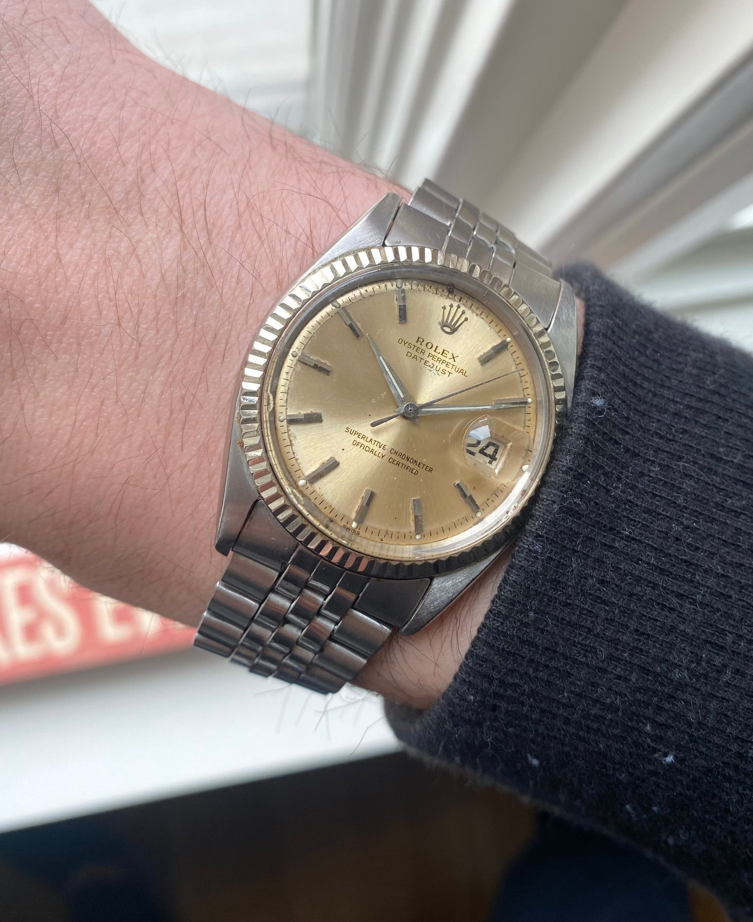 Rolex Datejust ref. 1601 — Patina Dial