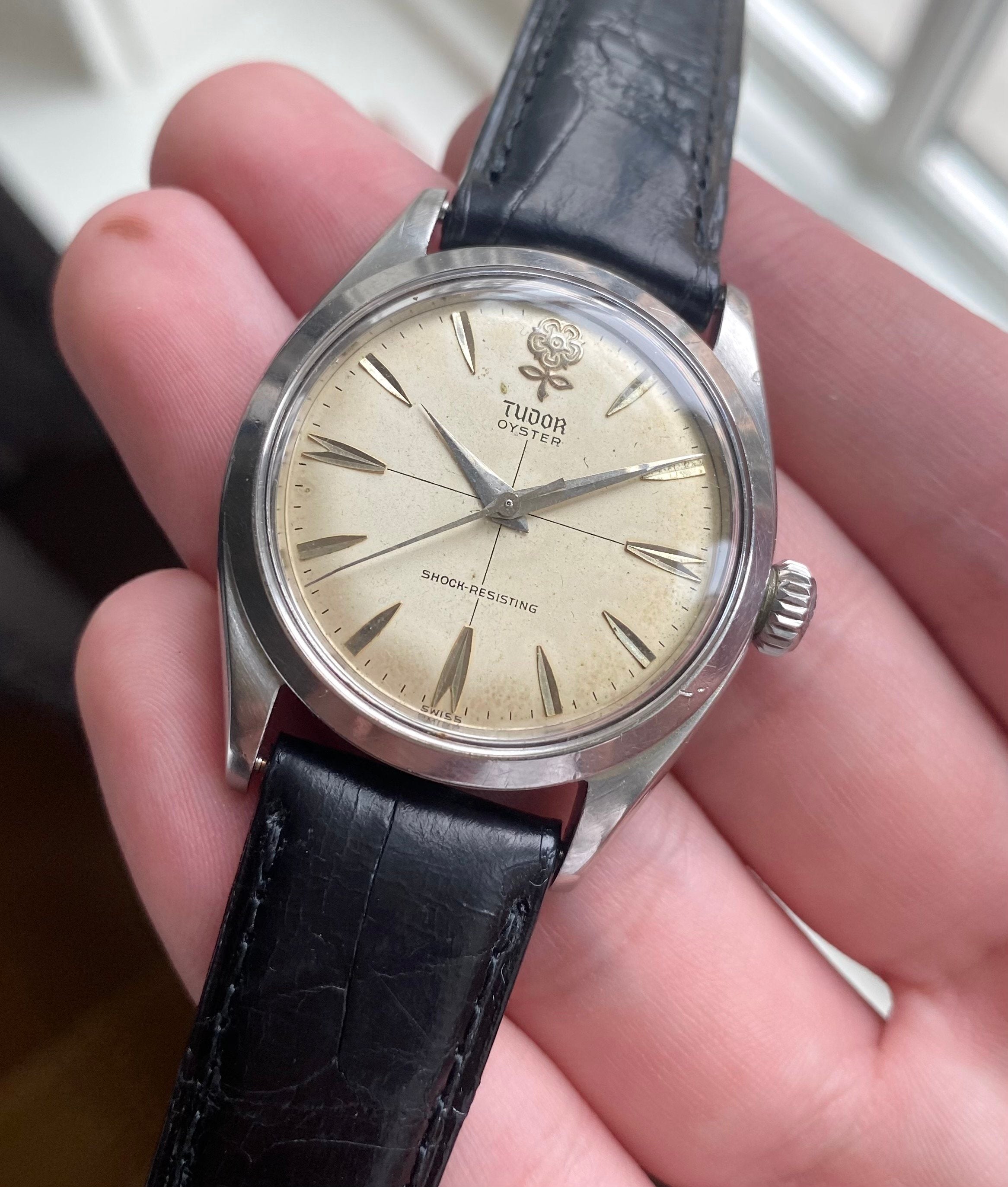 Tudor ref. 7934 — Rose Dial