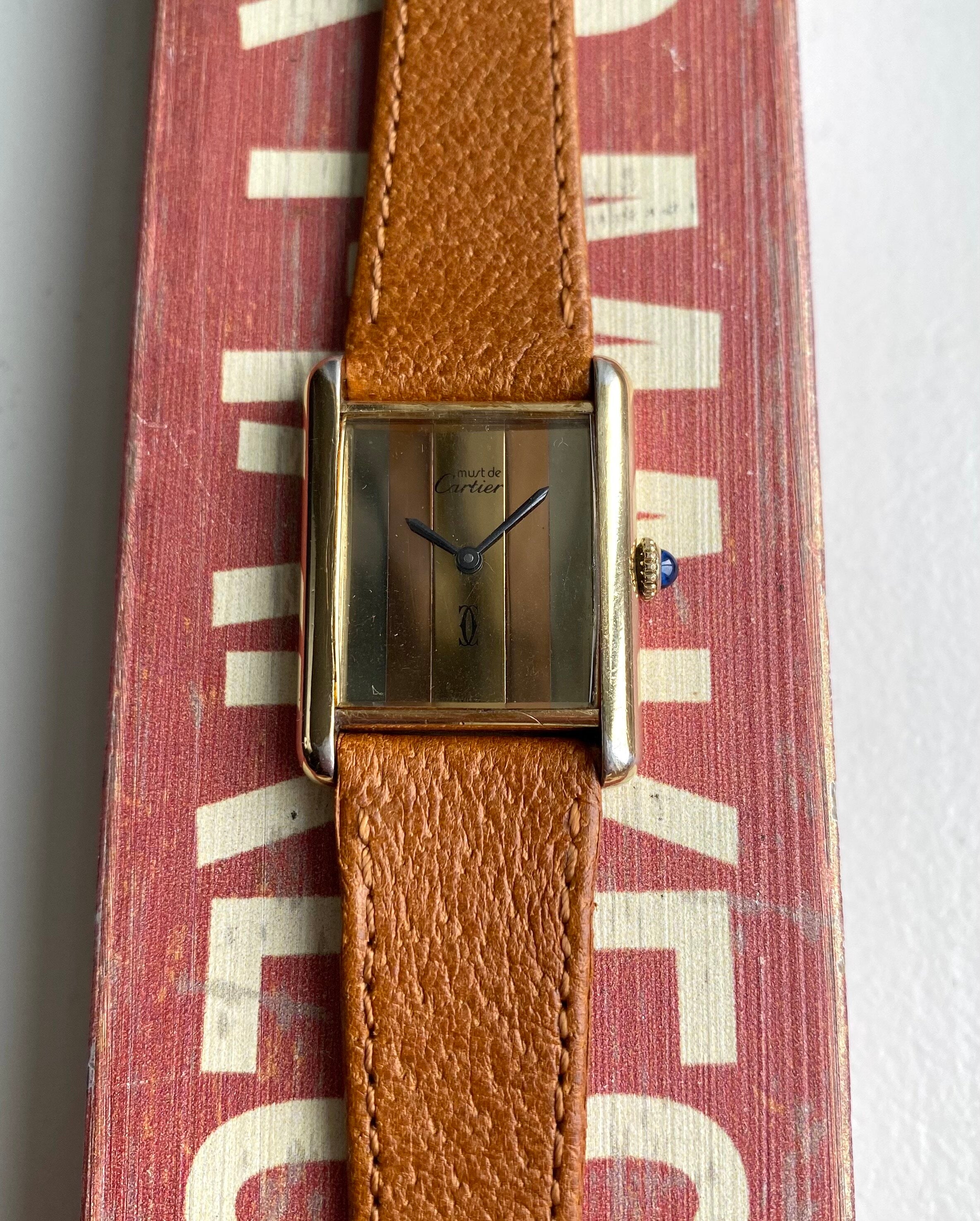 Cartier Tank — Tri-Tone Dial