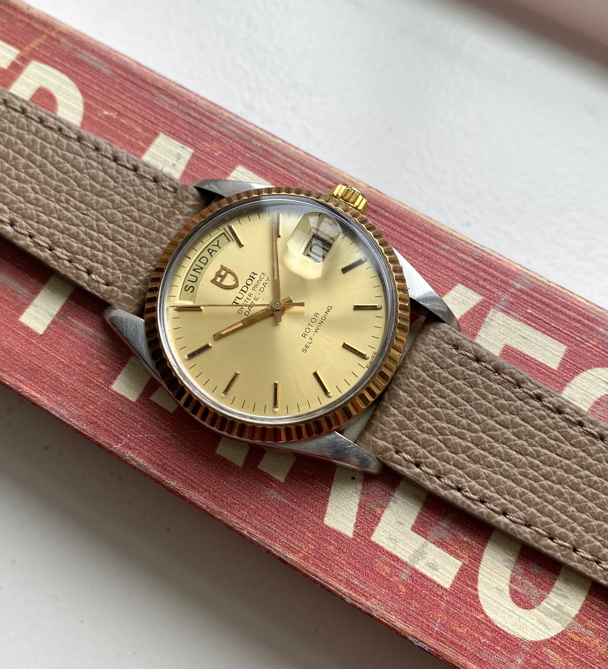 Tudor Oyster Prince Date-day — Champagne Dial