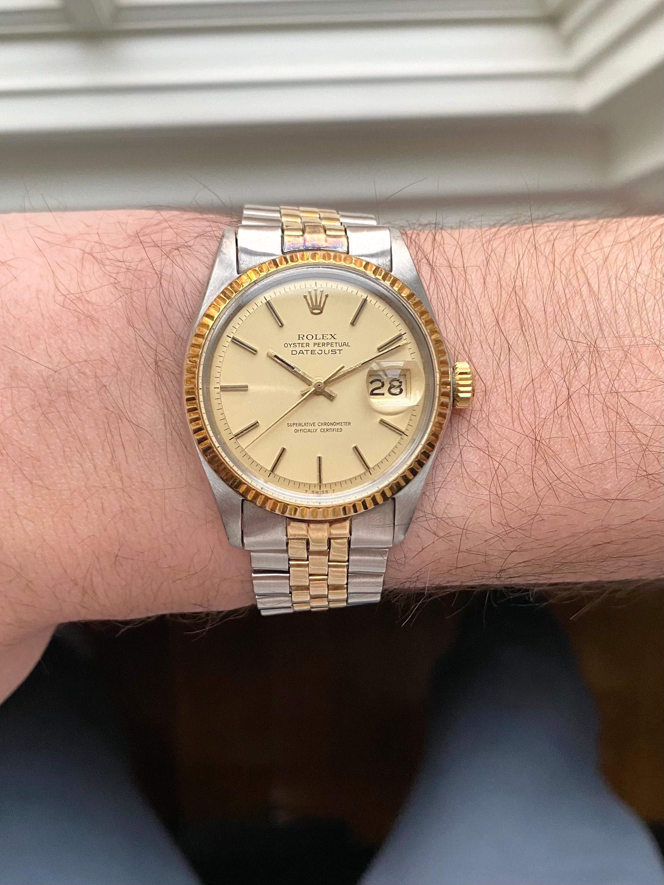 Rolex Datejust 1601 - Matte Champagne