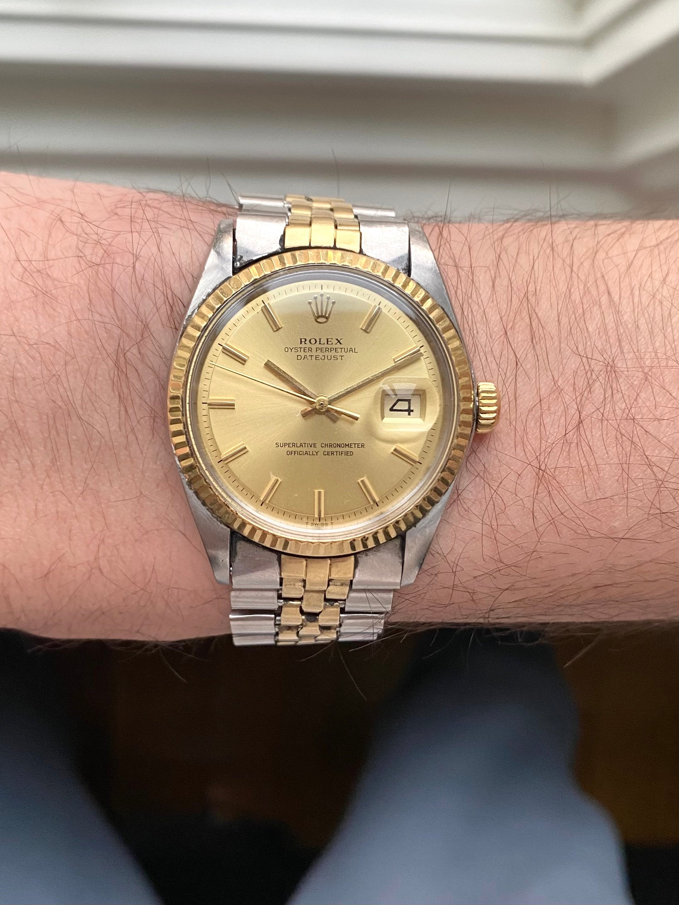 Rolex Datejust 1601 - Champagne