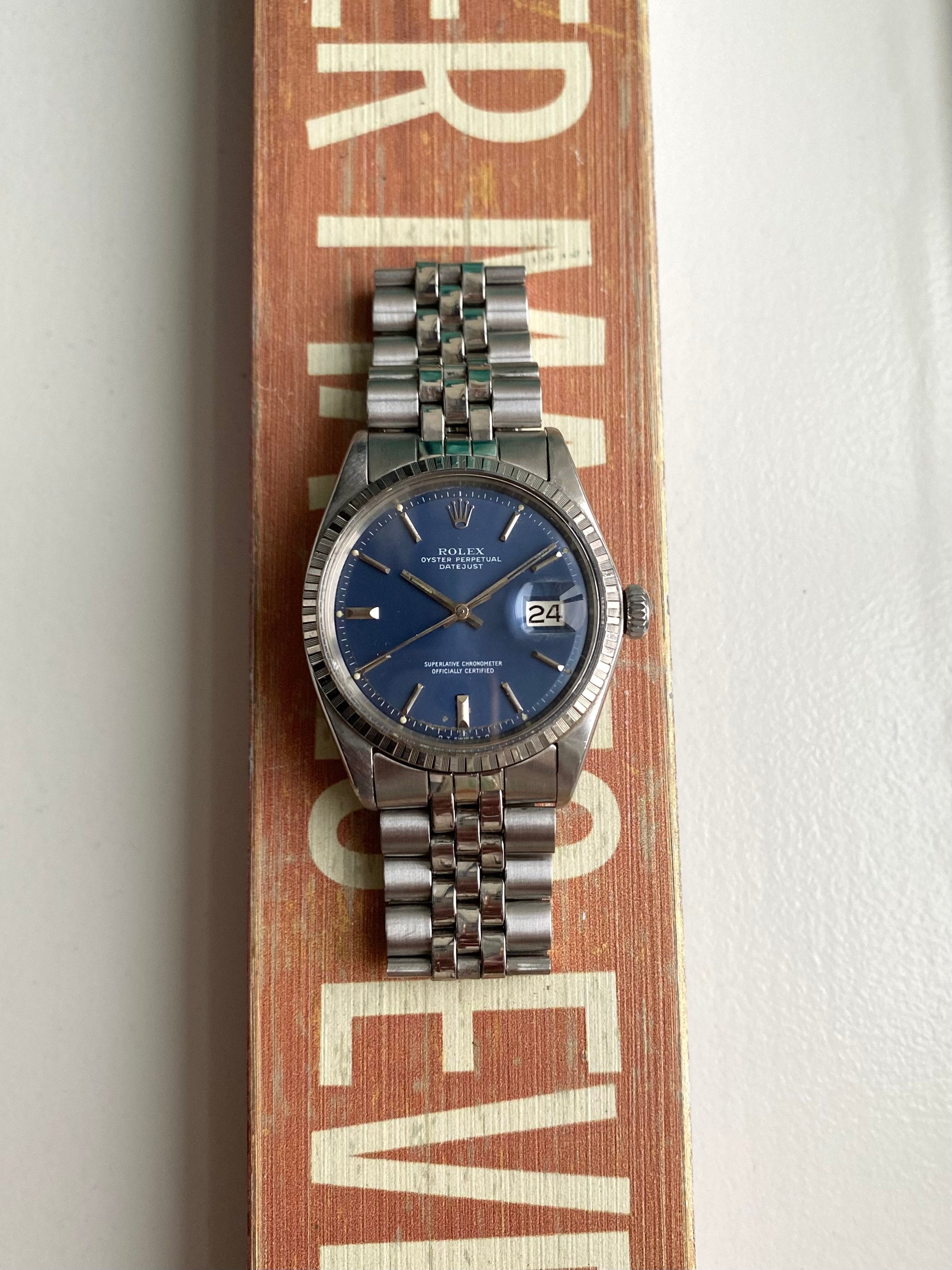 Rolex Datejust 1603 - Blue Sigma