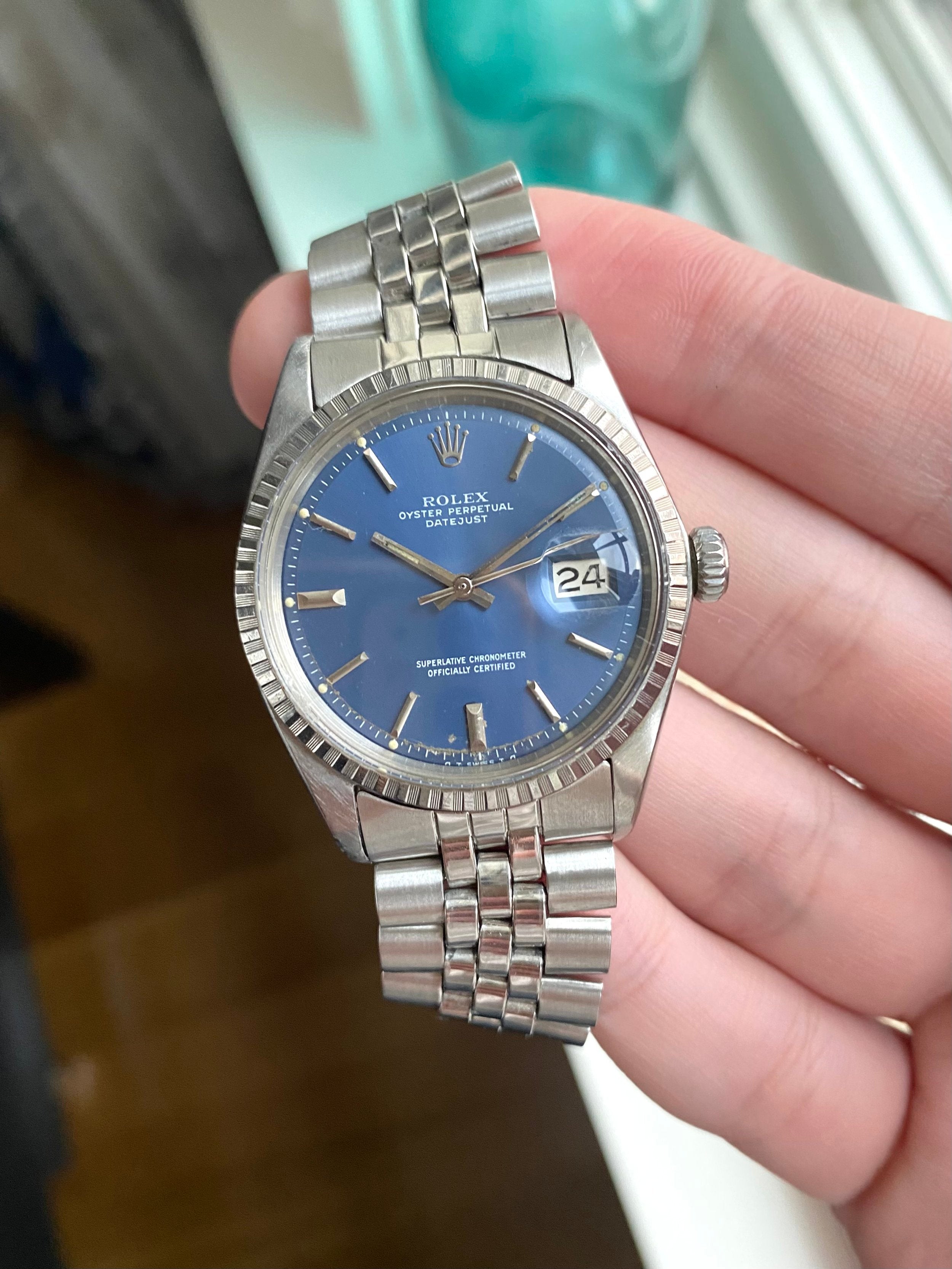 Rolex Datejust 1603 - Blue Sigma