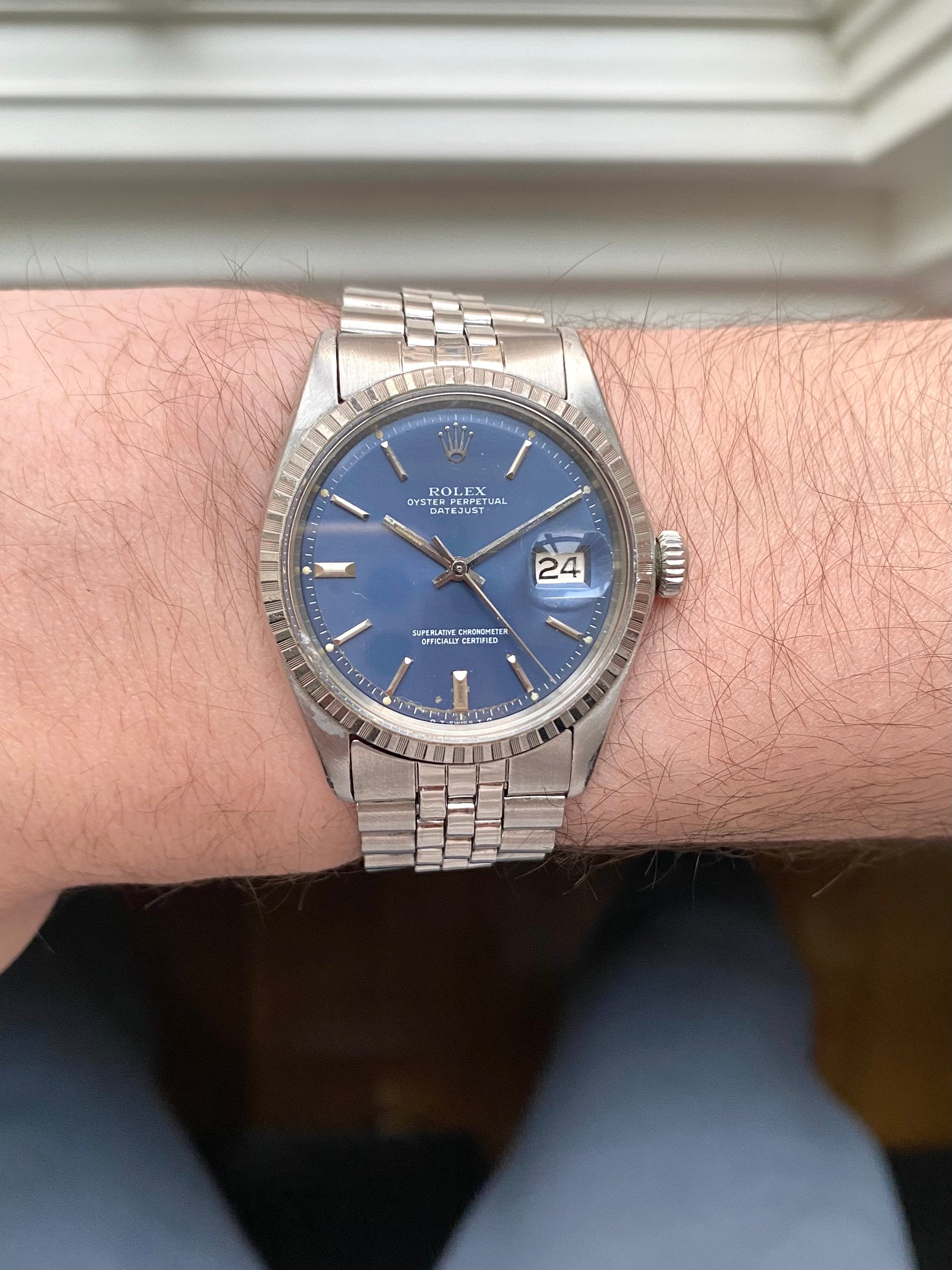 Rolex Datejust 1603 - Blue Sigma