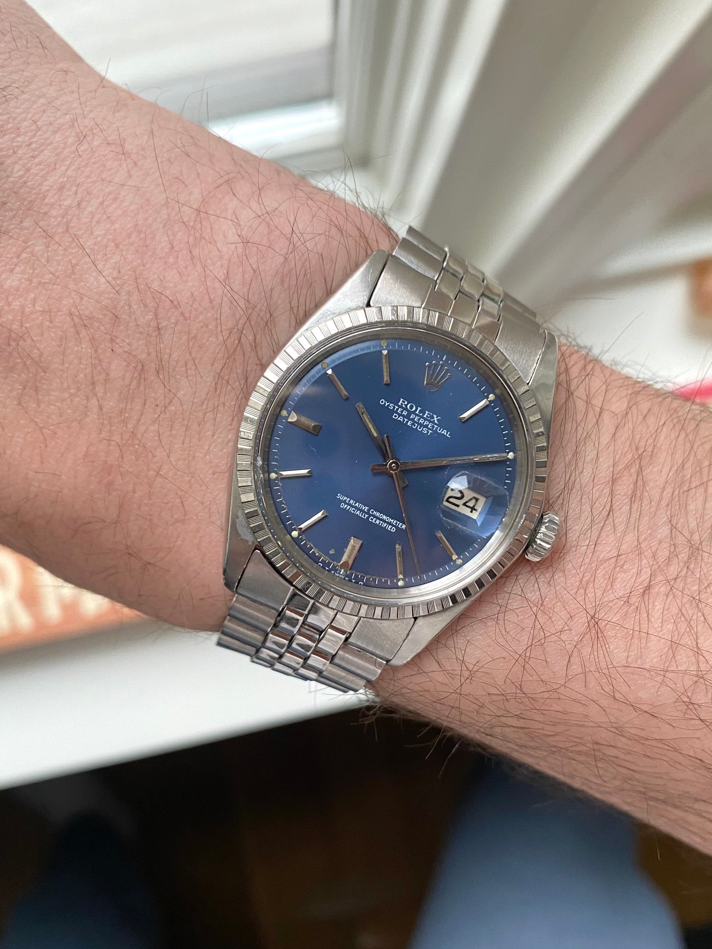 Rolex Datejust 1603 - Blue Sigma