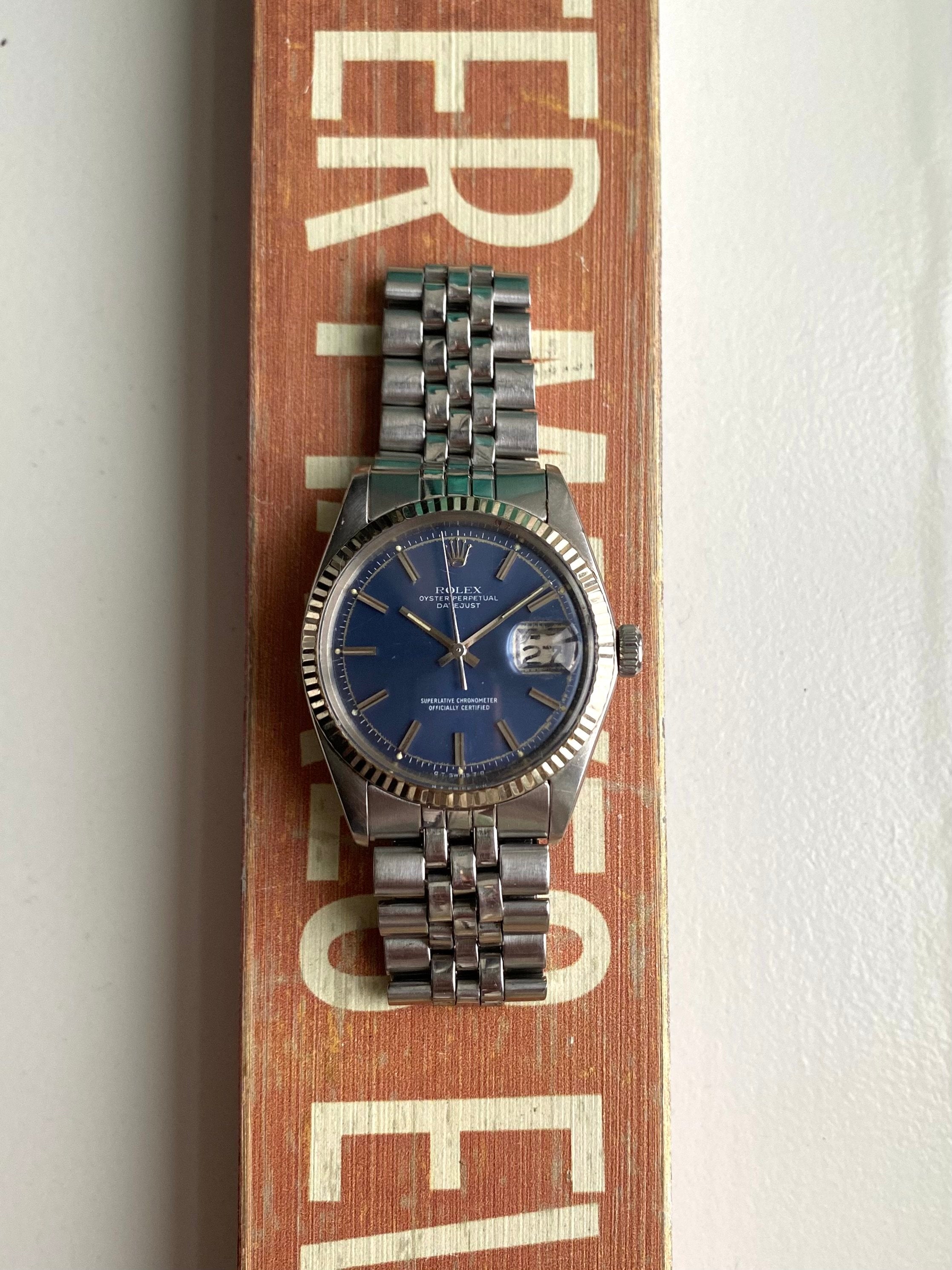 Rolex Datejust 1601 - Blue Sigma