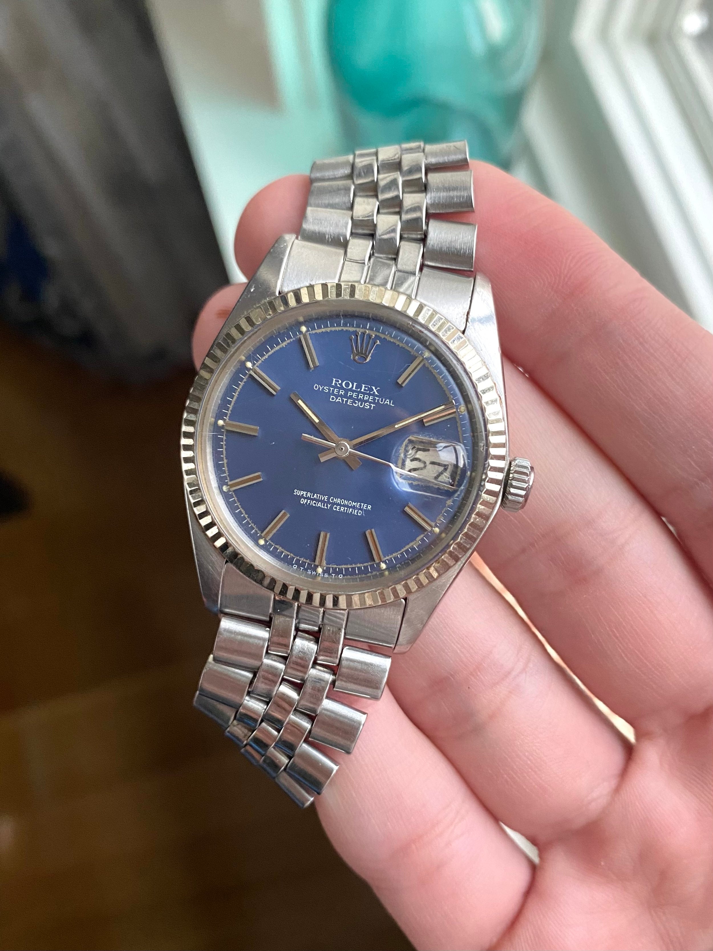 Rolex Datejust 1601 - Blue Sigma