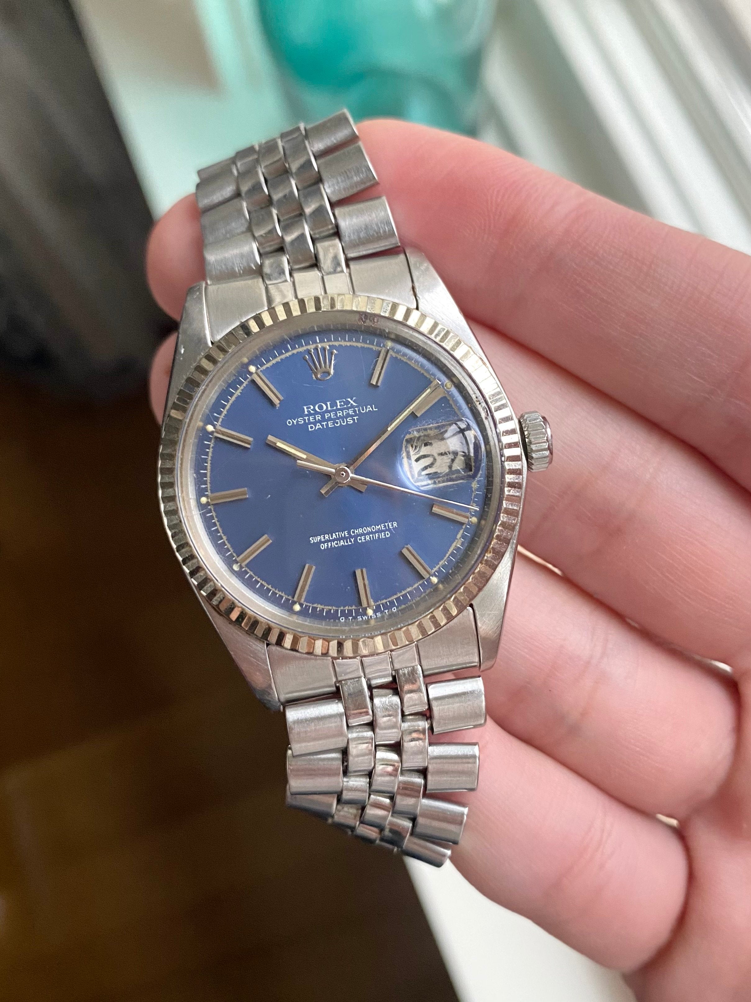 Rolex Datejust 1601 - Blue Sigma