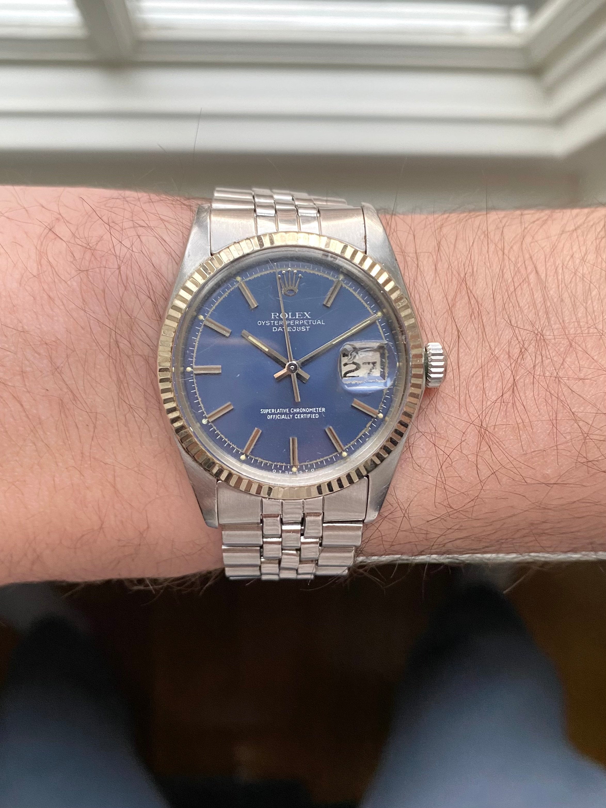 Rolex Datejust 1601 - Blue Sigma