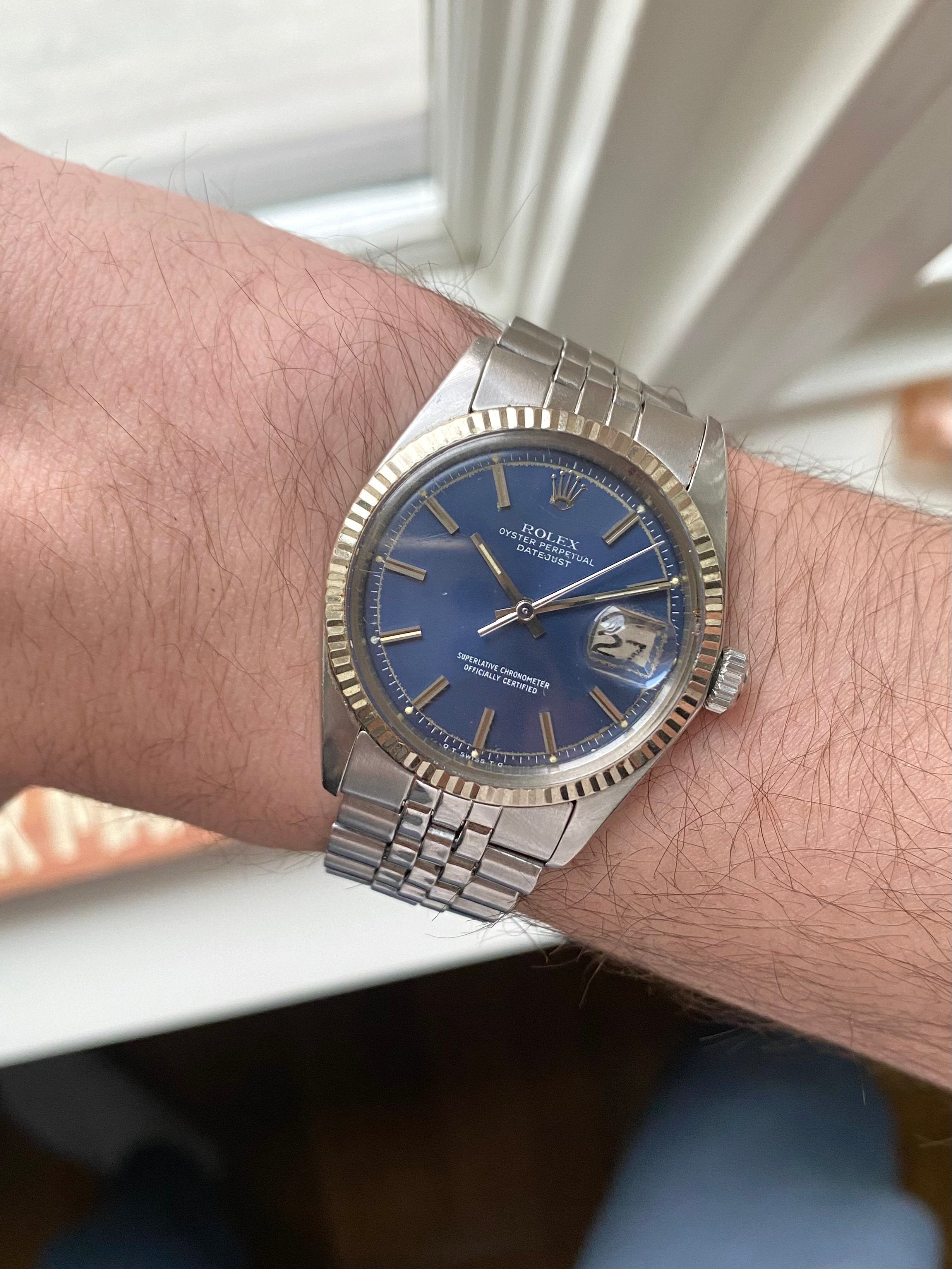 Rolex Datejust 1601 - Blue Sigma