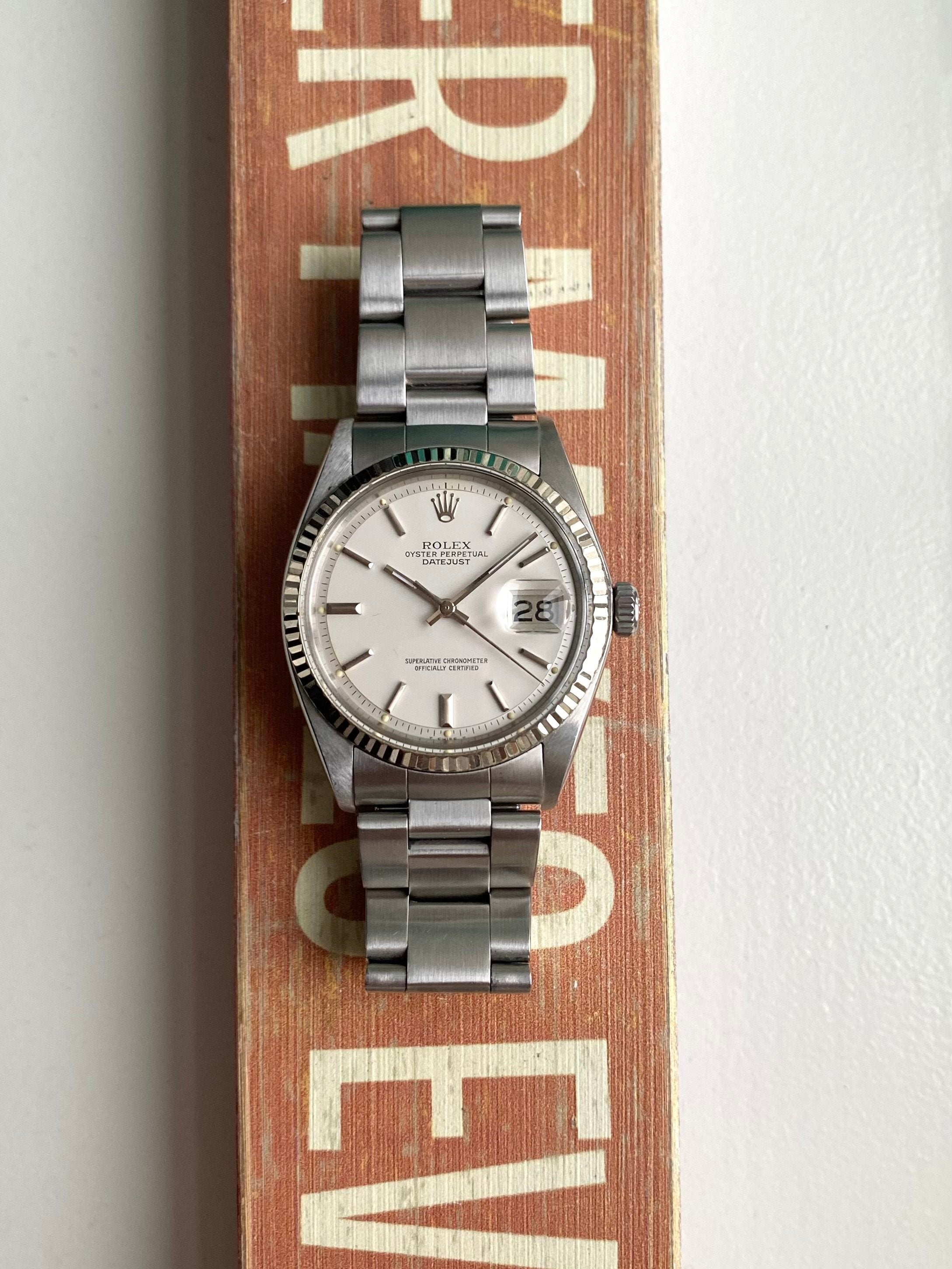 Rolex Datejust 1601 - Matte White