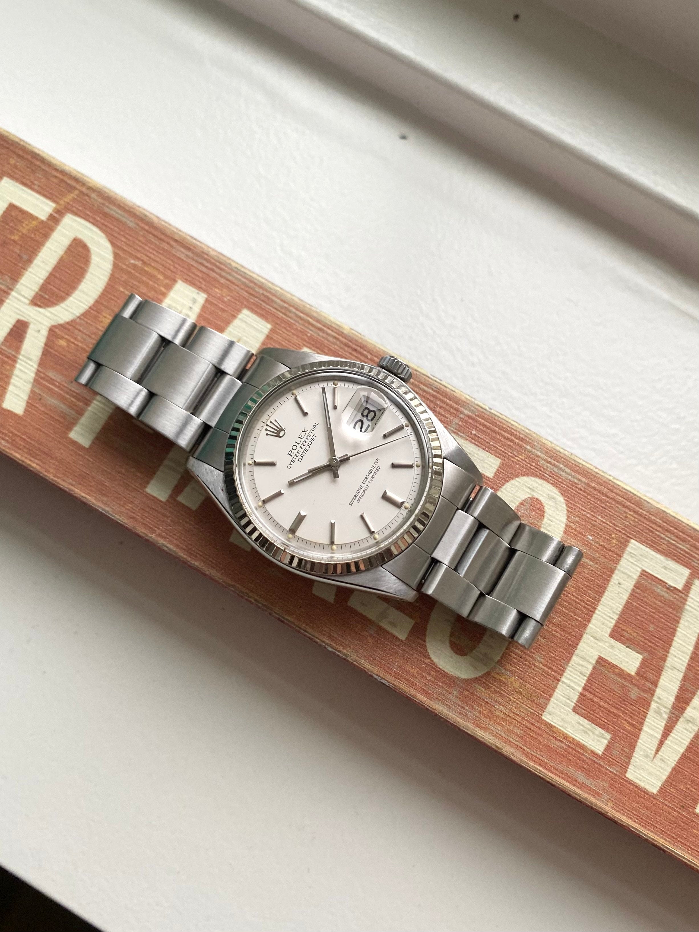 Rolex Datejust 1601 - Matte White