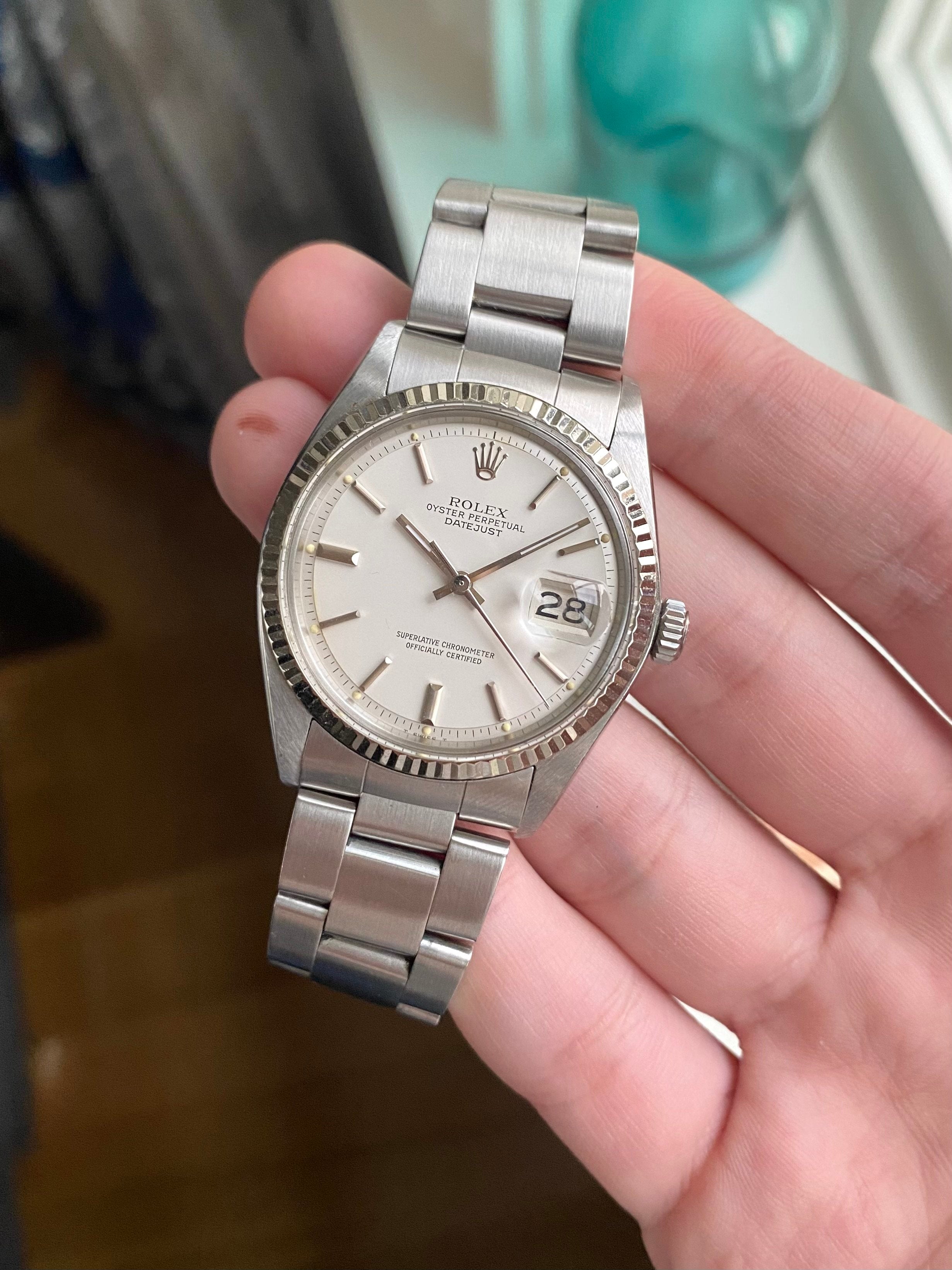 Rolex Datejust 1601 - Matte White