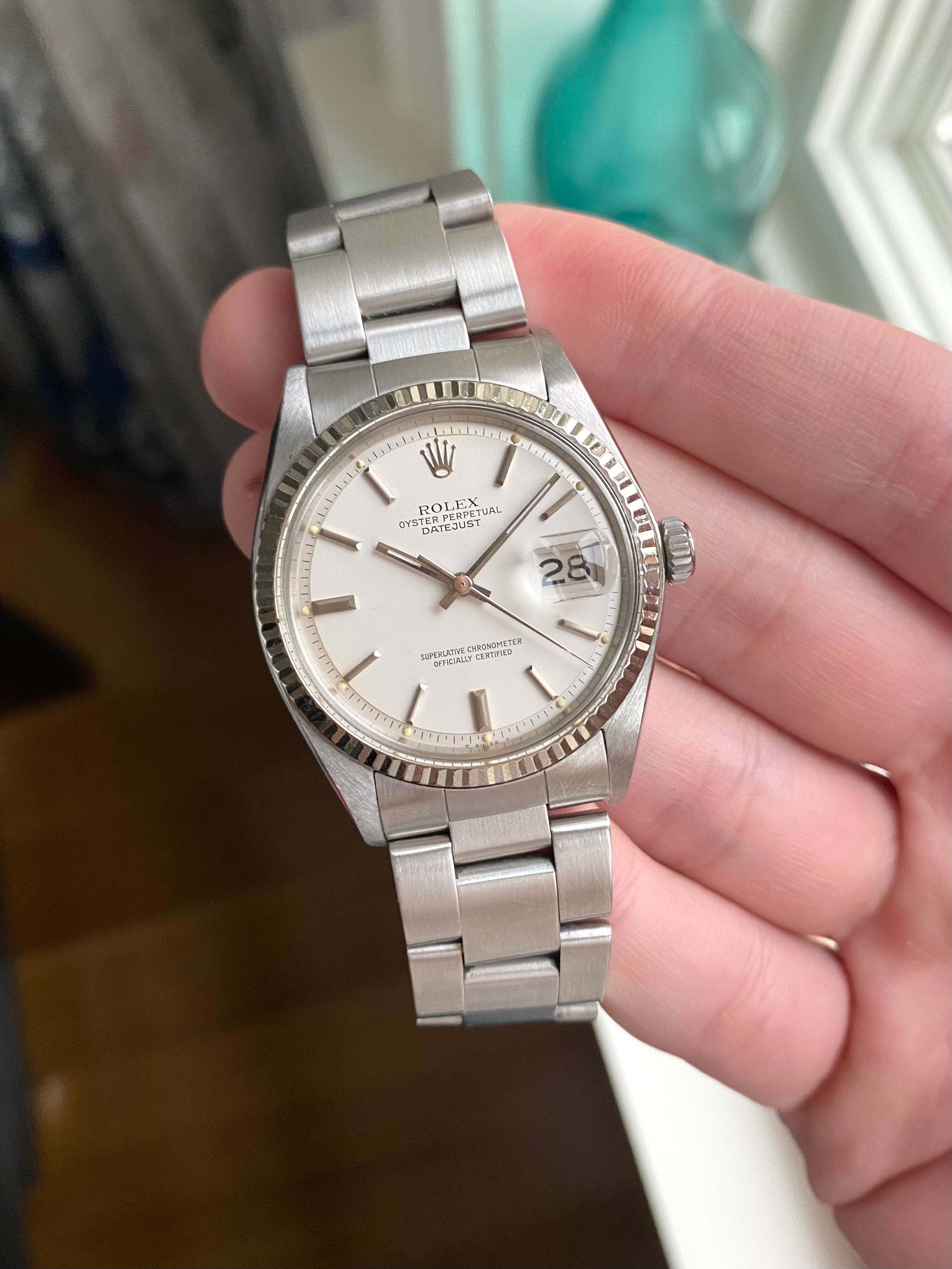 Rolex Datejust 1601 - Matte White