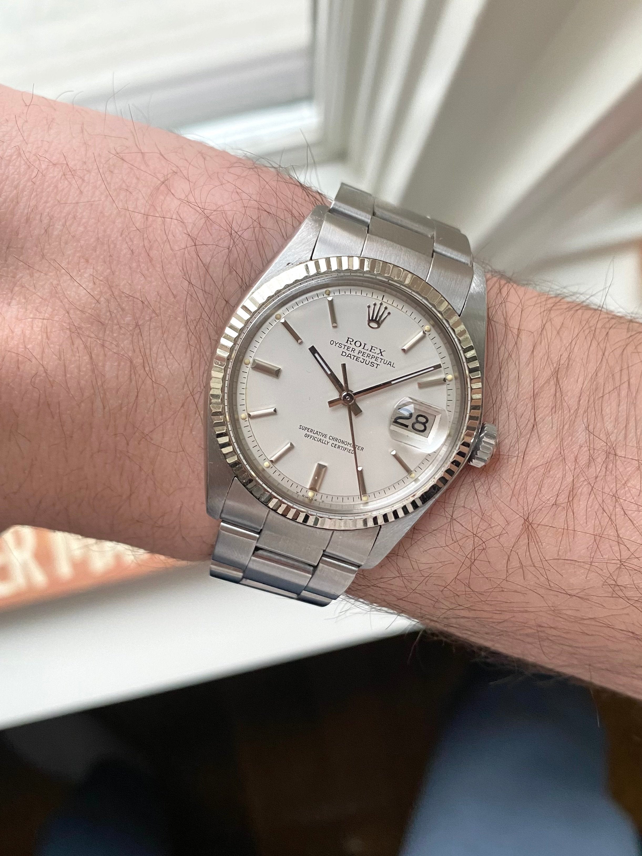 Rolex Datejust 1601 - Matte White