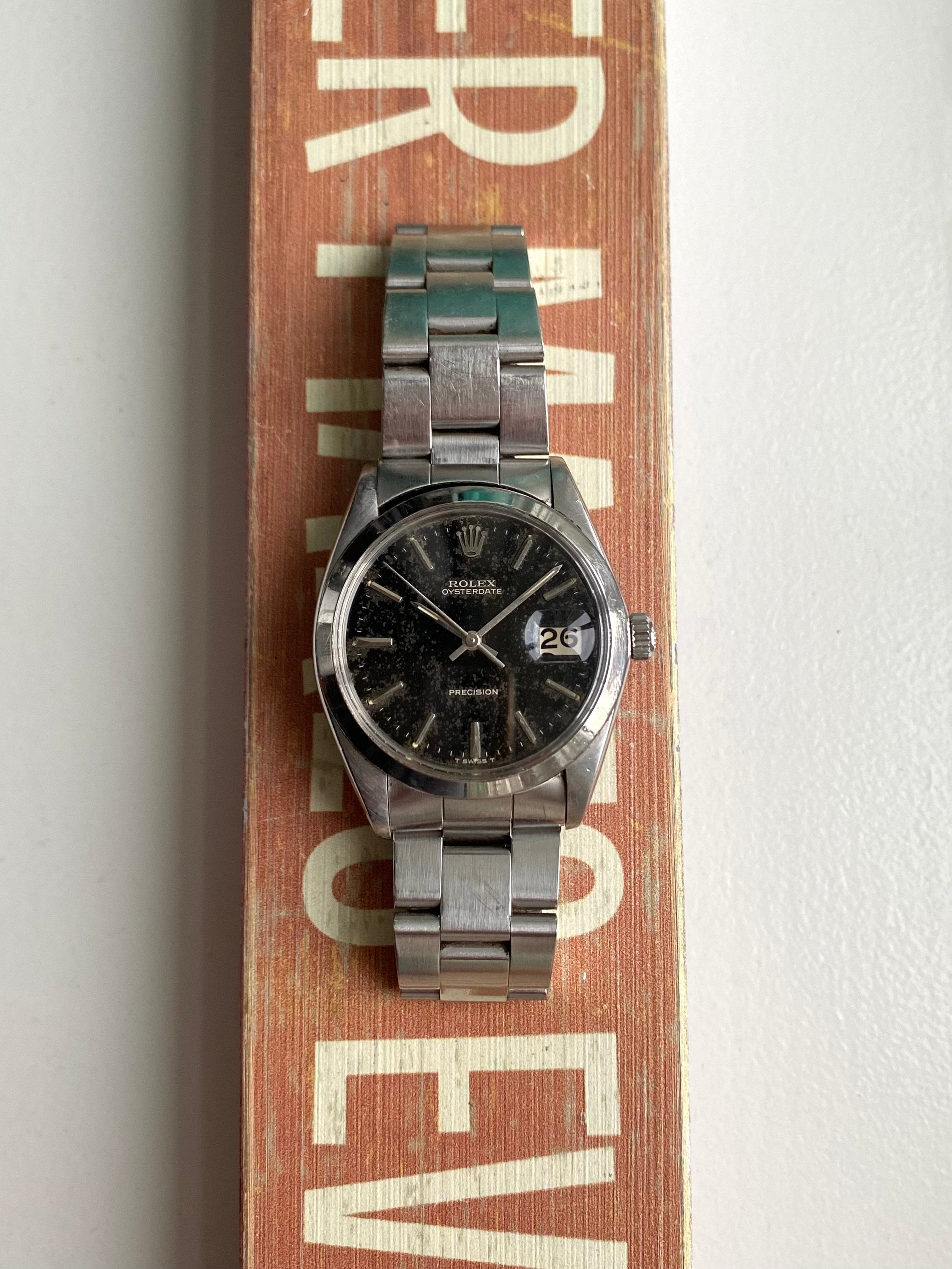 Rolex Oysterdate 6694 - Black Patina