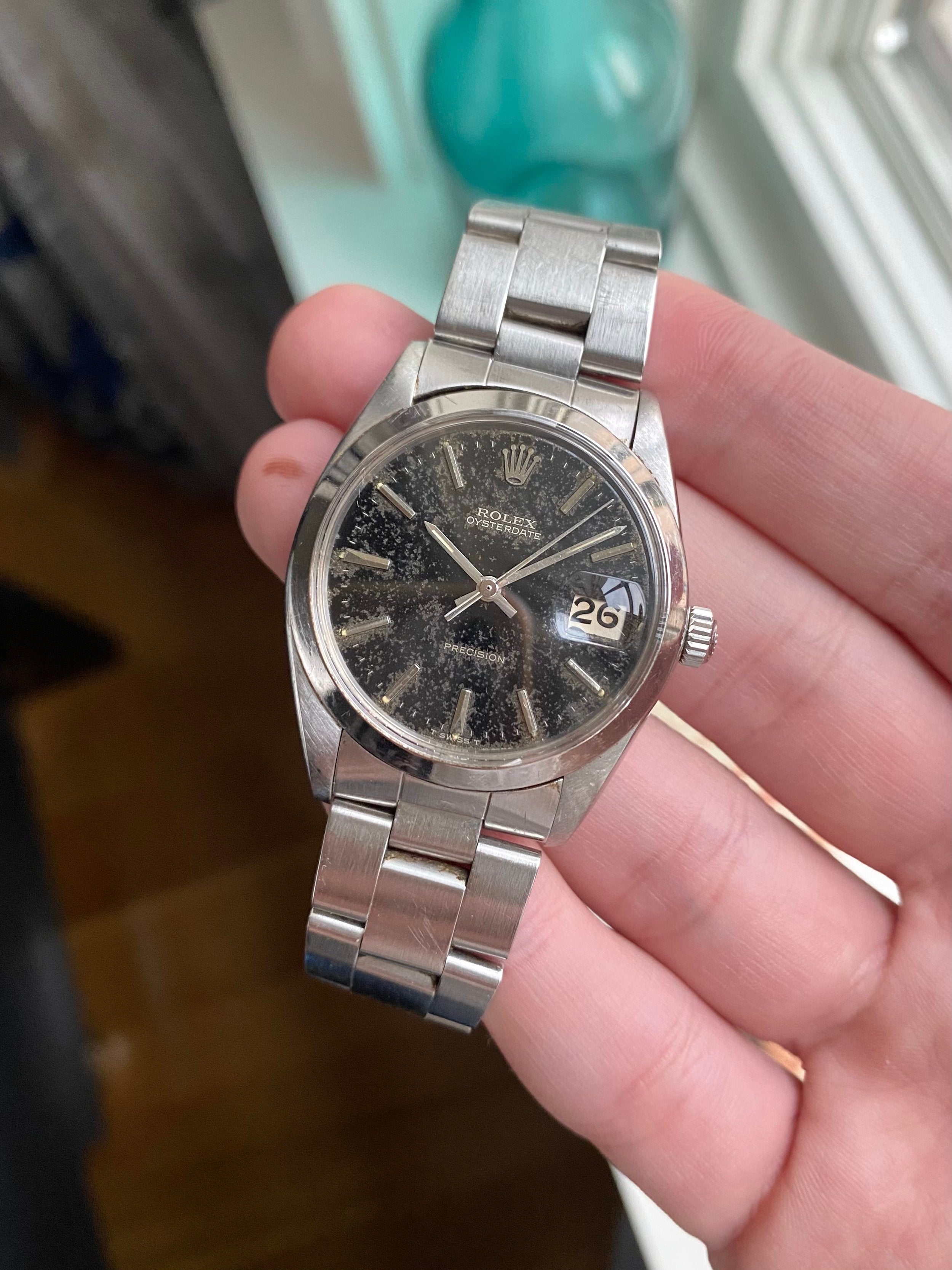 Rolex Oysterdate 6694 - Black Patina