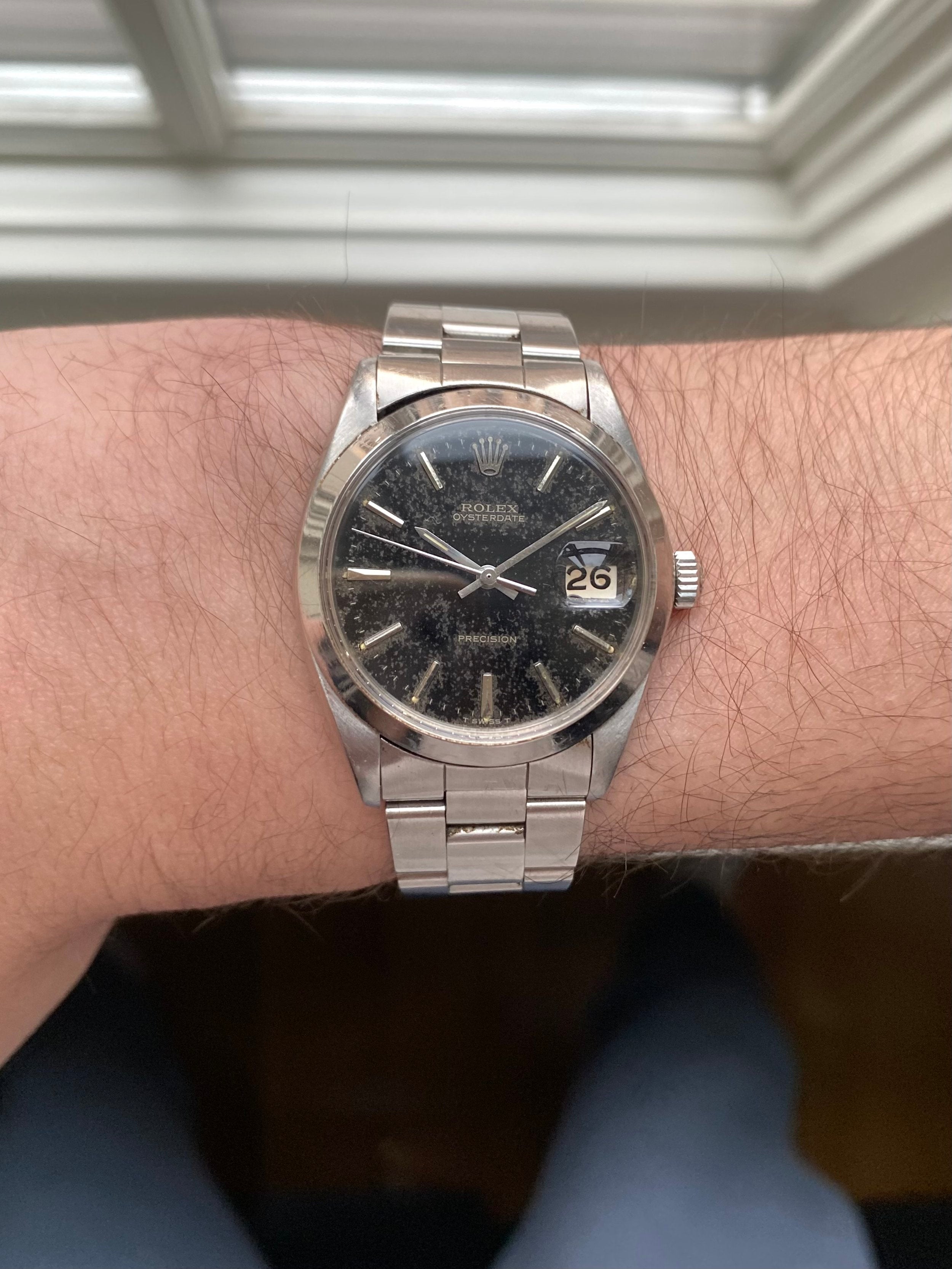 Rolex Oysterdate 6694 - Black Patina