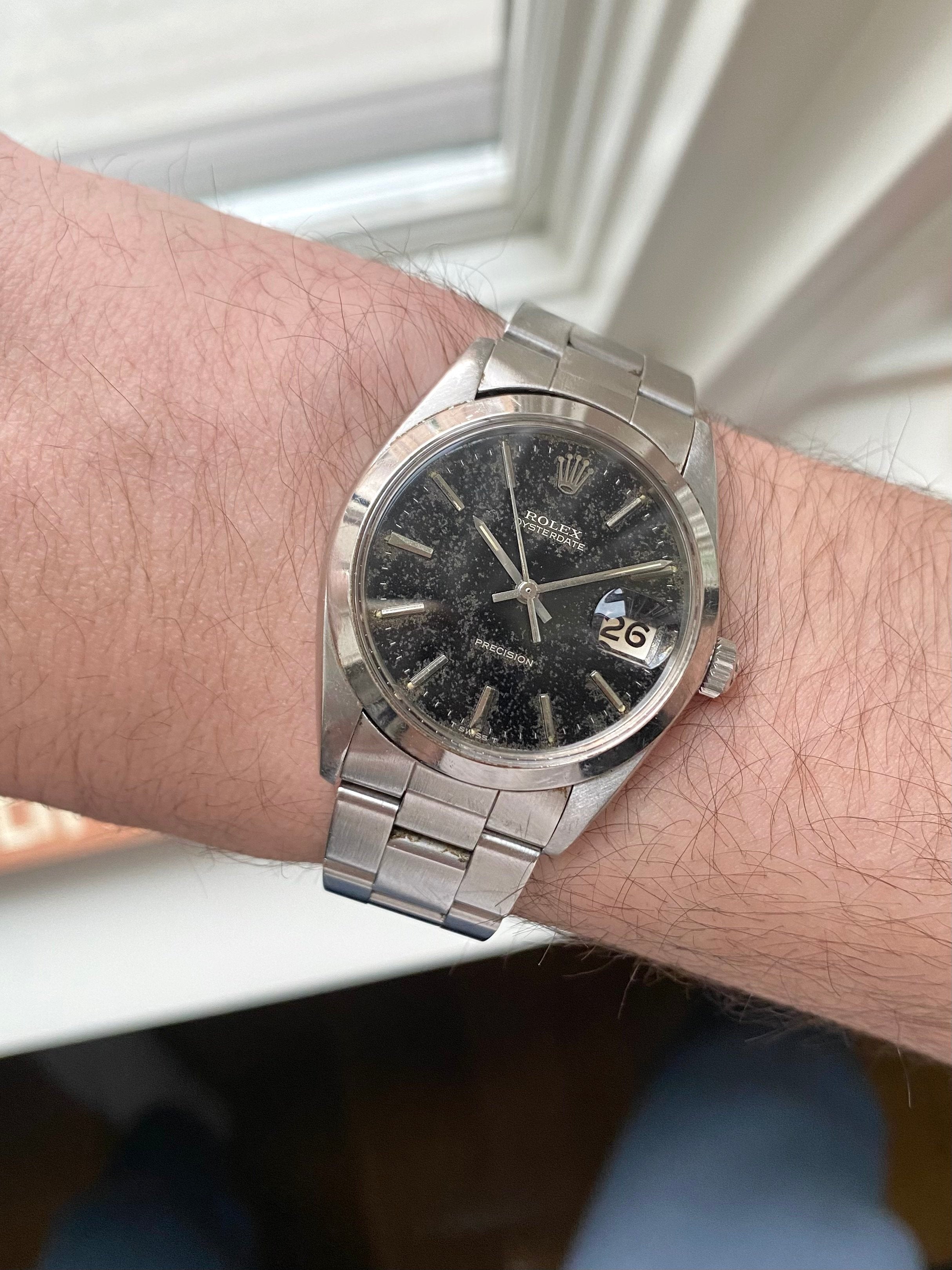 Rolex Oysterdate 6694 - Black Patina