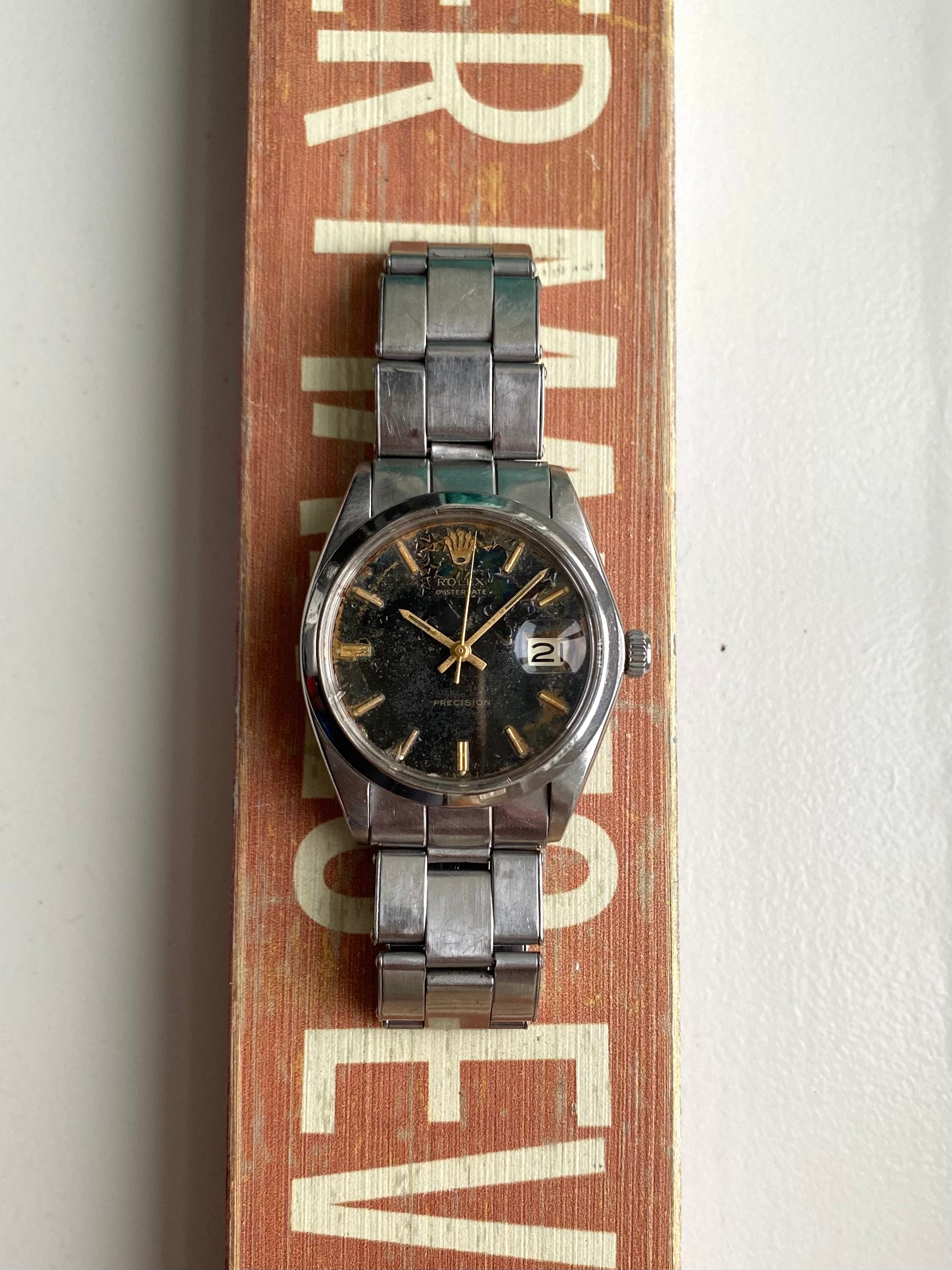 Rolex Oysterdate 6694 - Black Patina