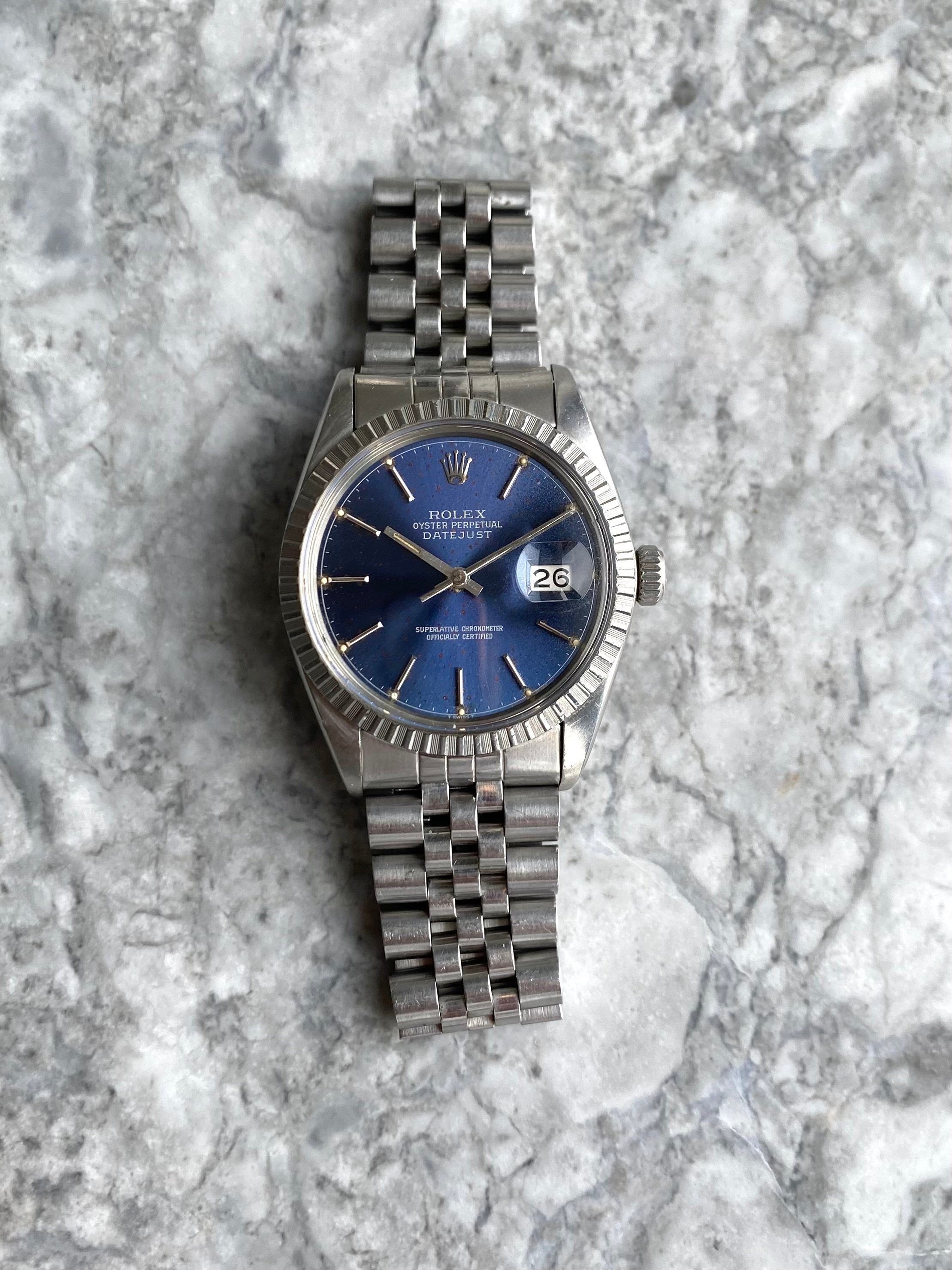 Rolex Datejust 16030 - Blue Dial.