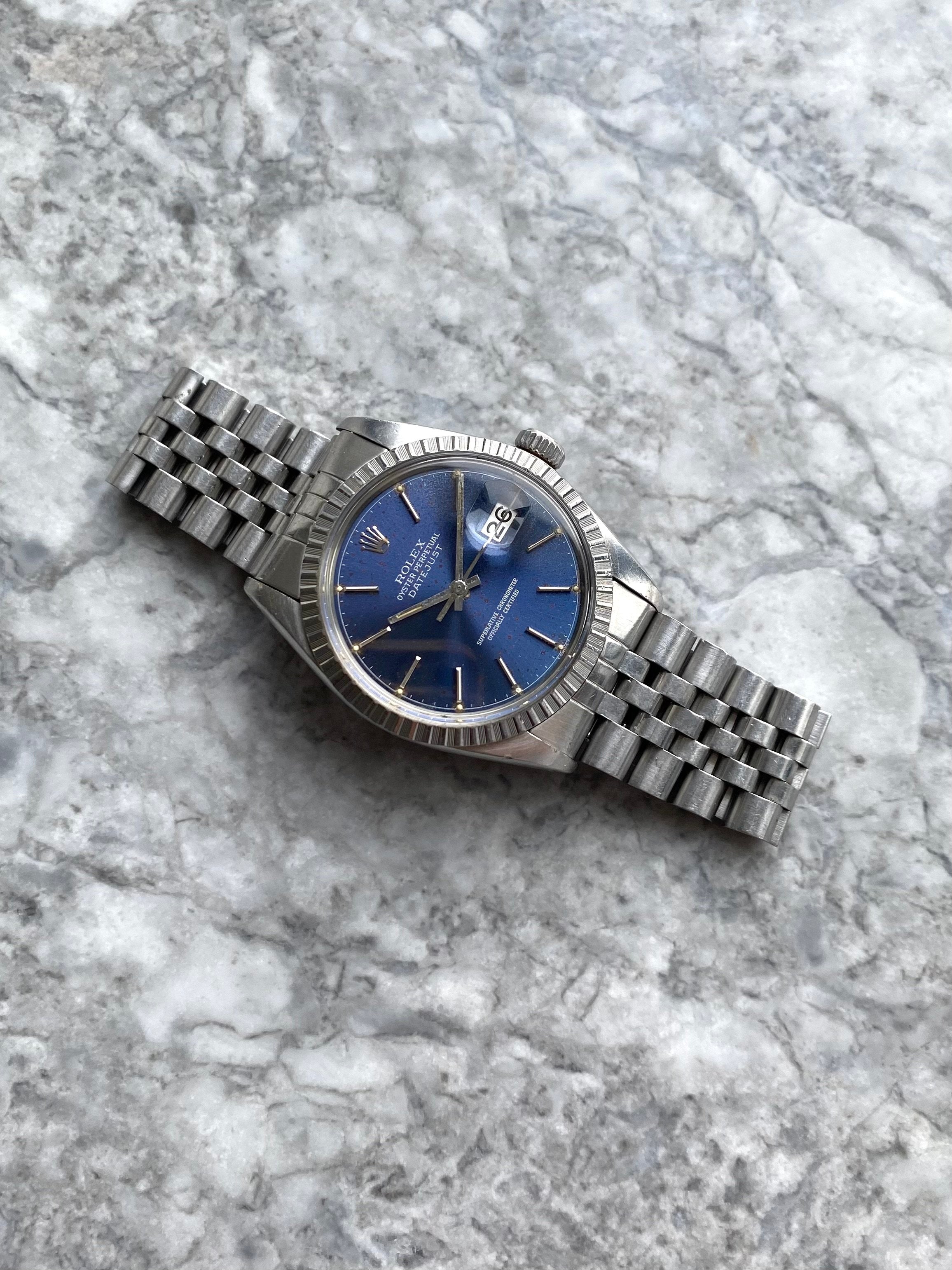 Rolex Datejust 16030 - Blue Dial.