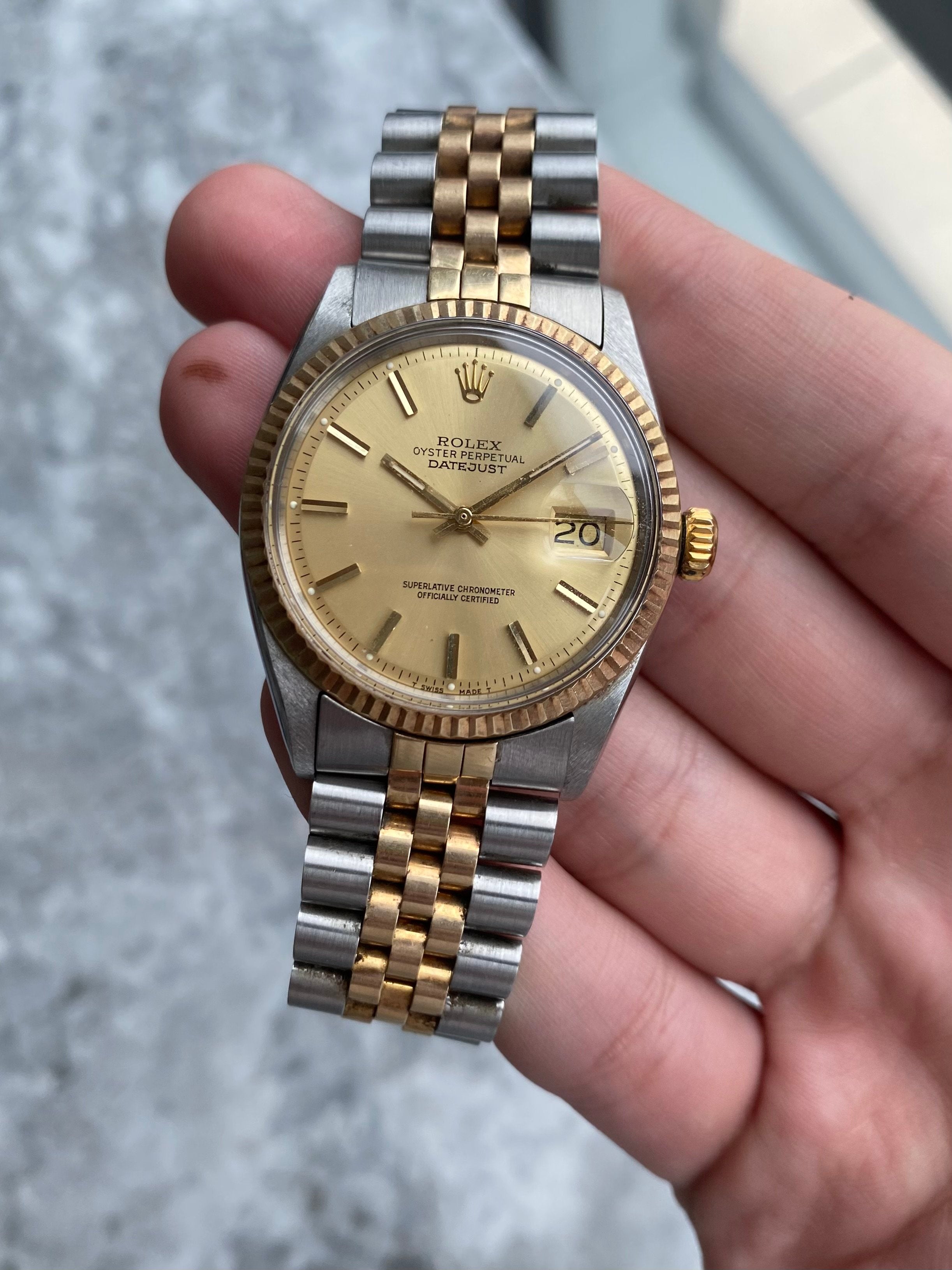 Rolex Datejust 1601 - Two Tone.