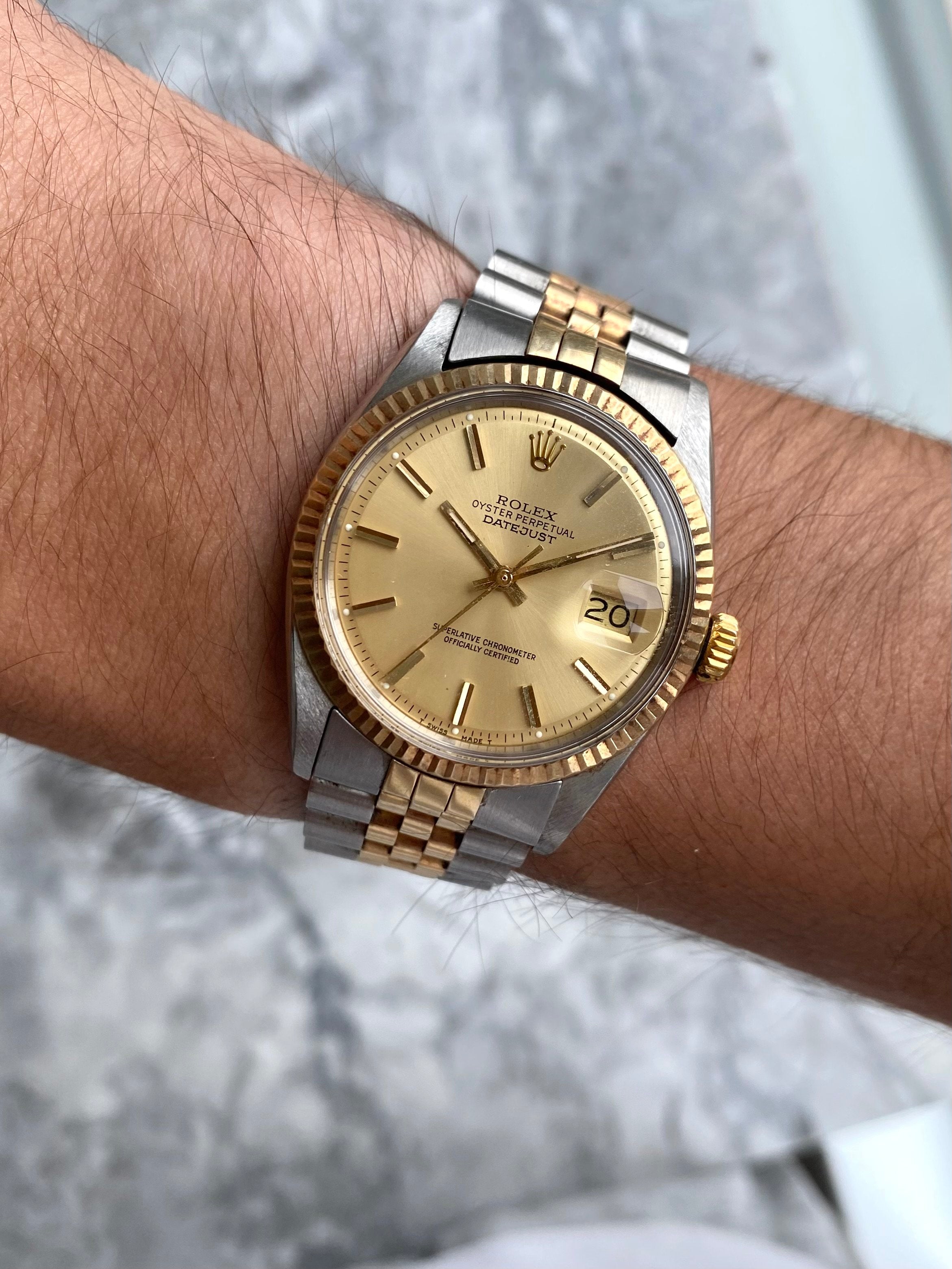 Rolex Datejust 1601 - Two Tone.