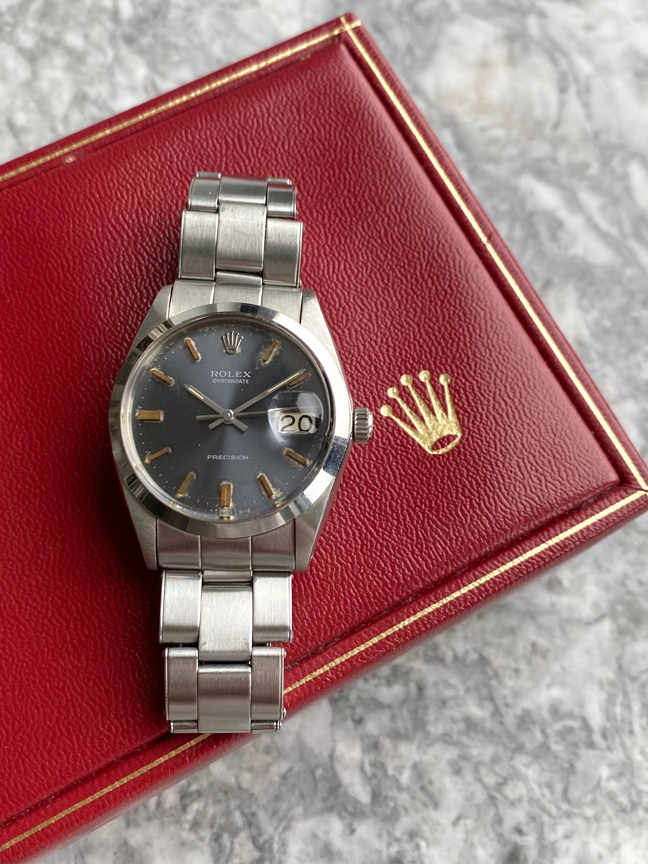 Rolex Precision Oysterdate - Grey Dial.