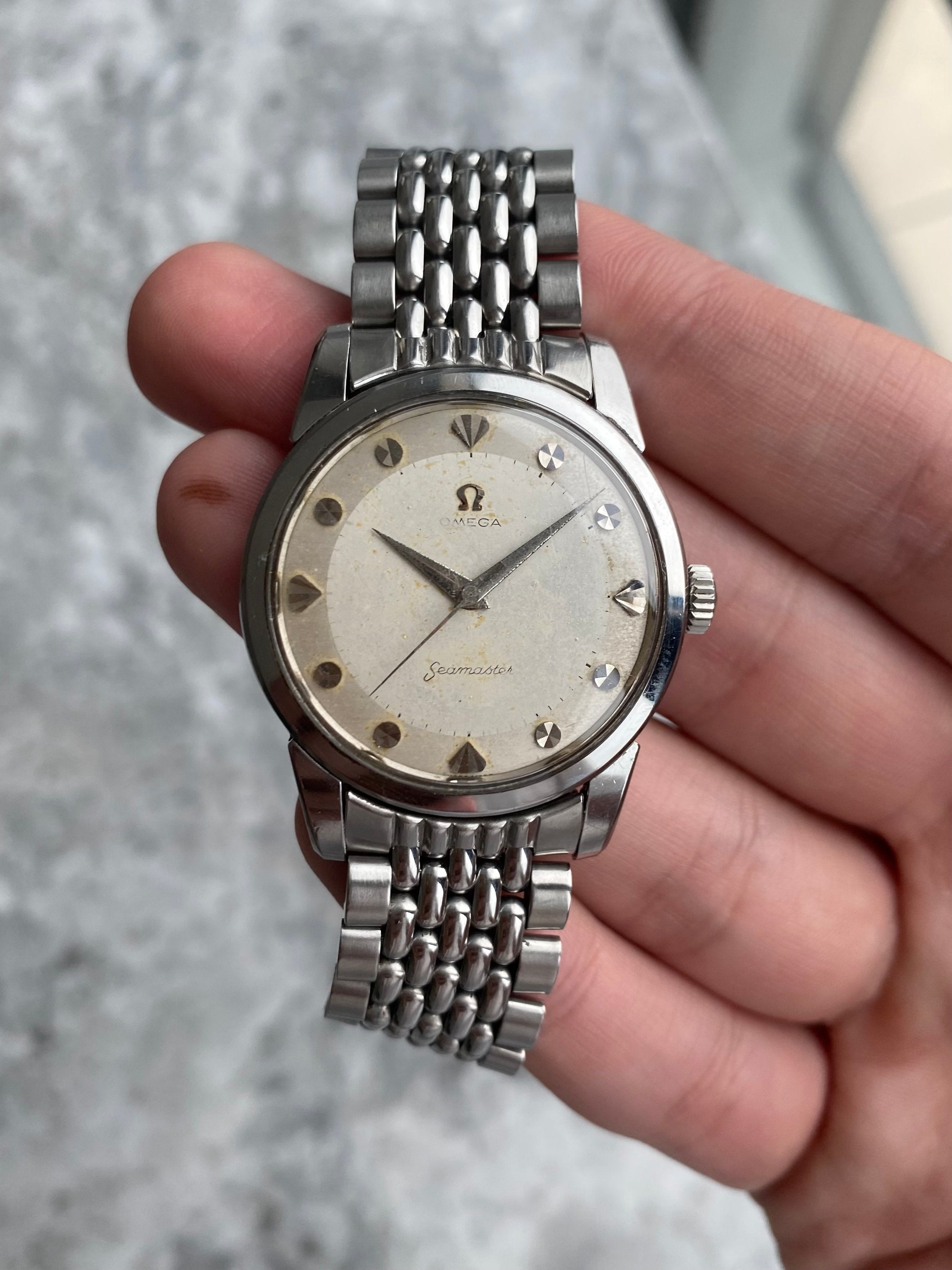 Omega Seamaster - White Dial.