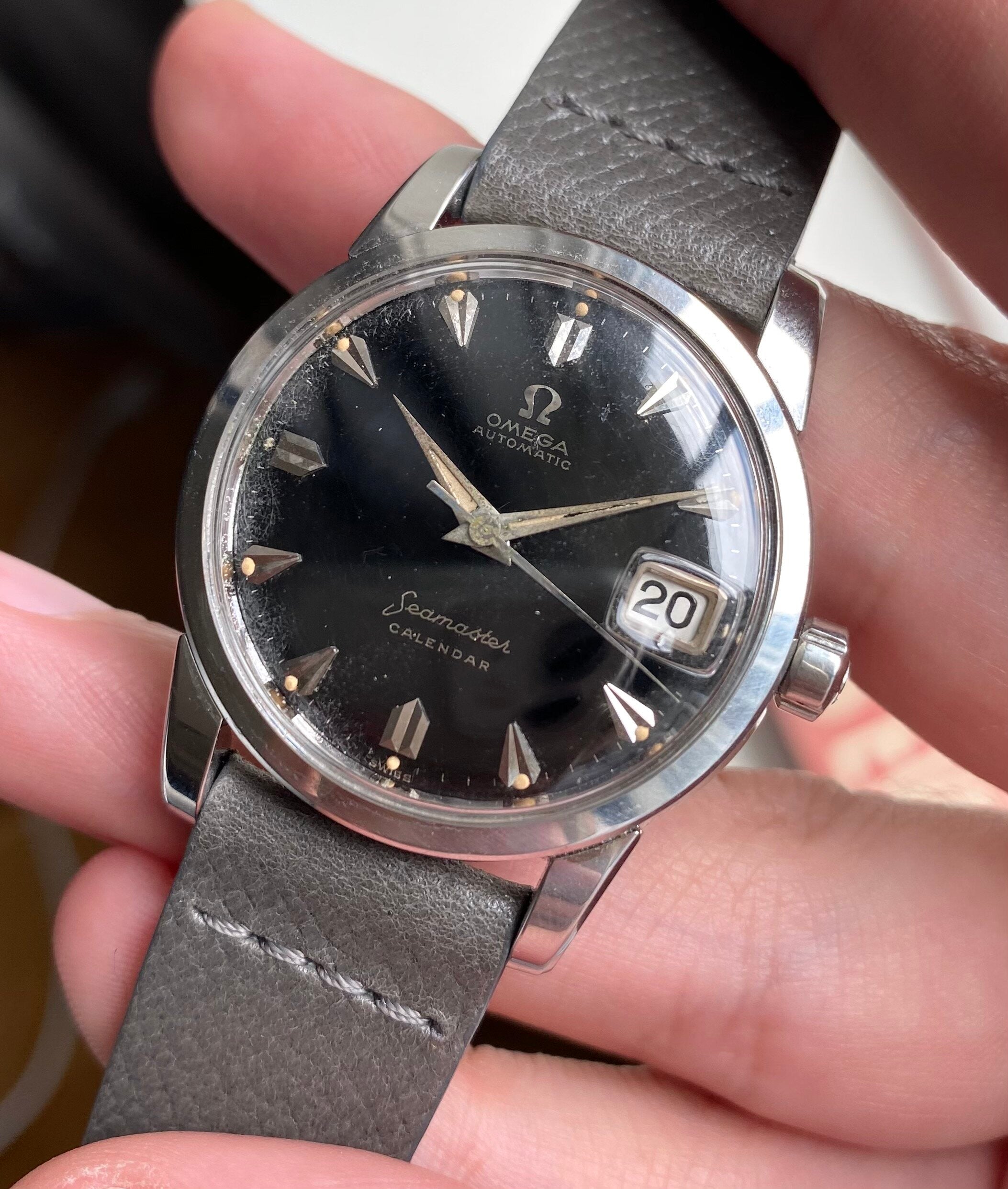 Omega Seamaster Calendar — Gloss Black Dial