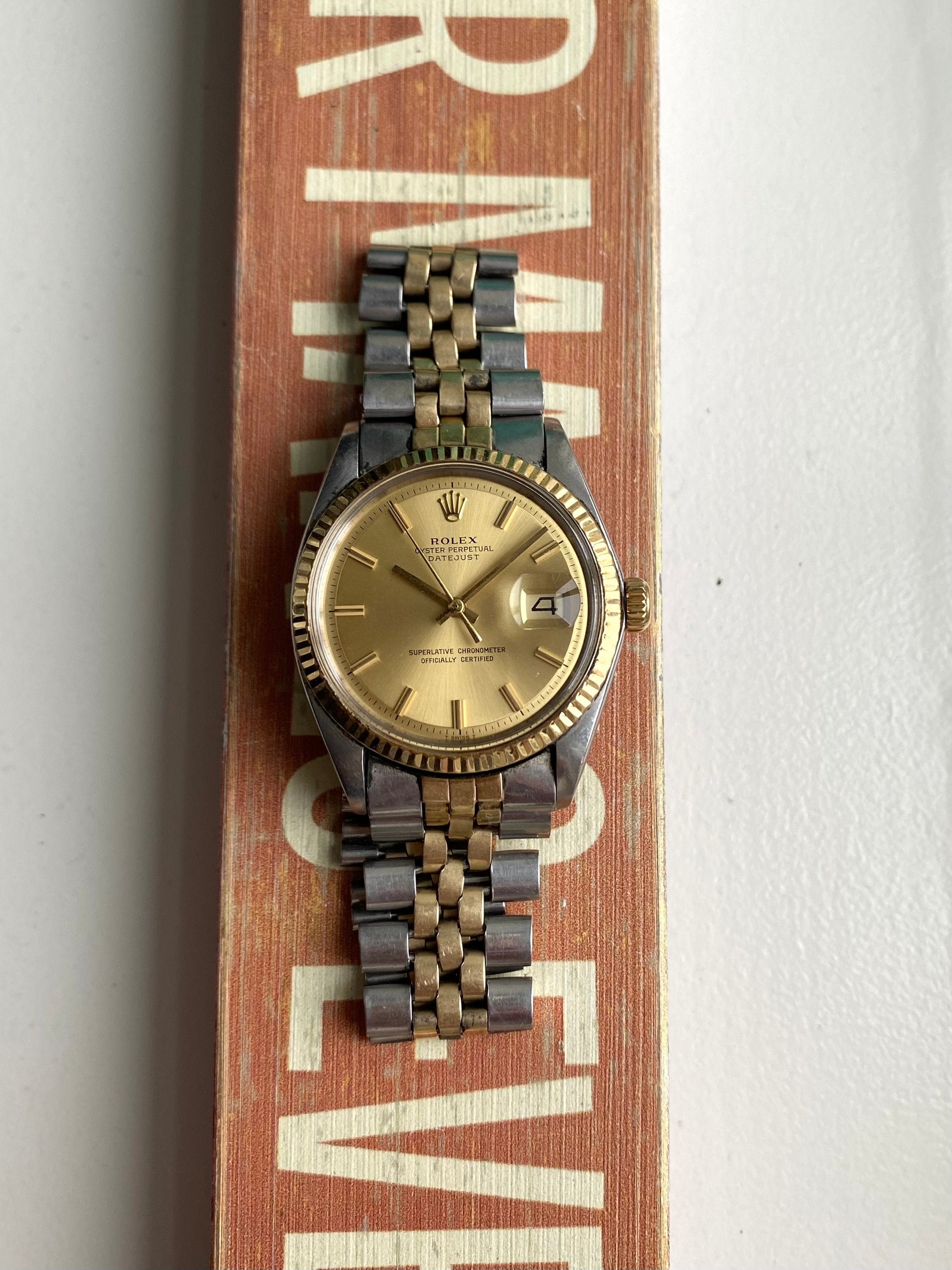 Rolex Datejust 1601 - Two Tone Champagne