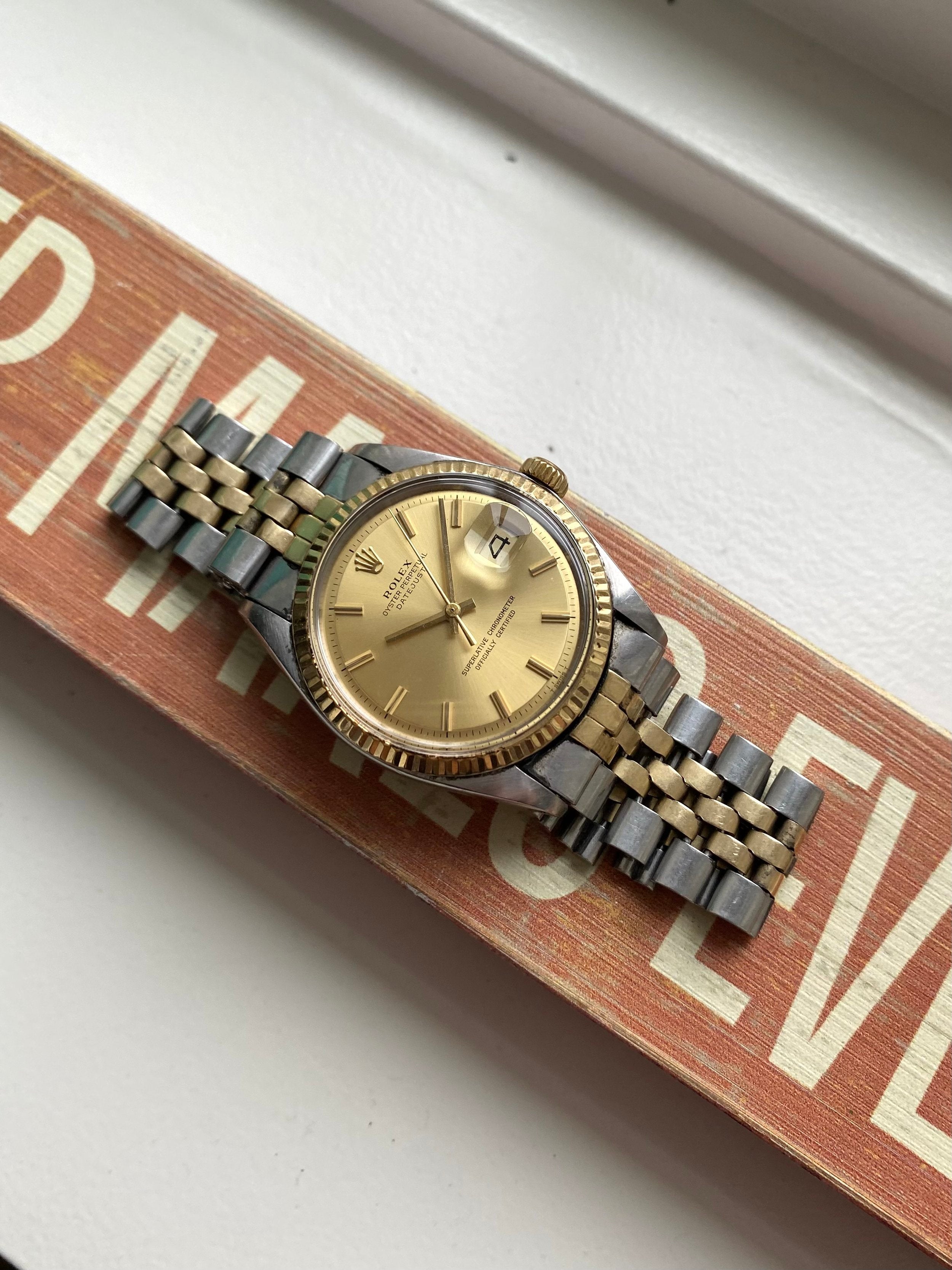 Rolex Datejust 1601 - Two Tone Champagne