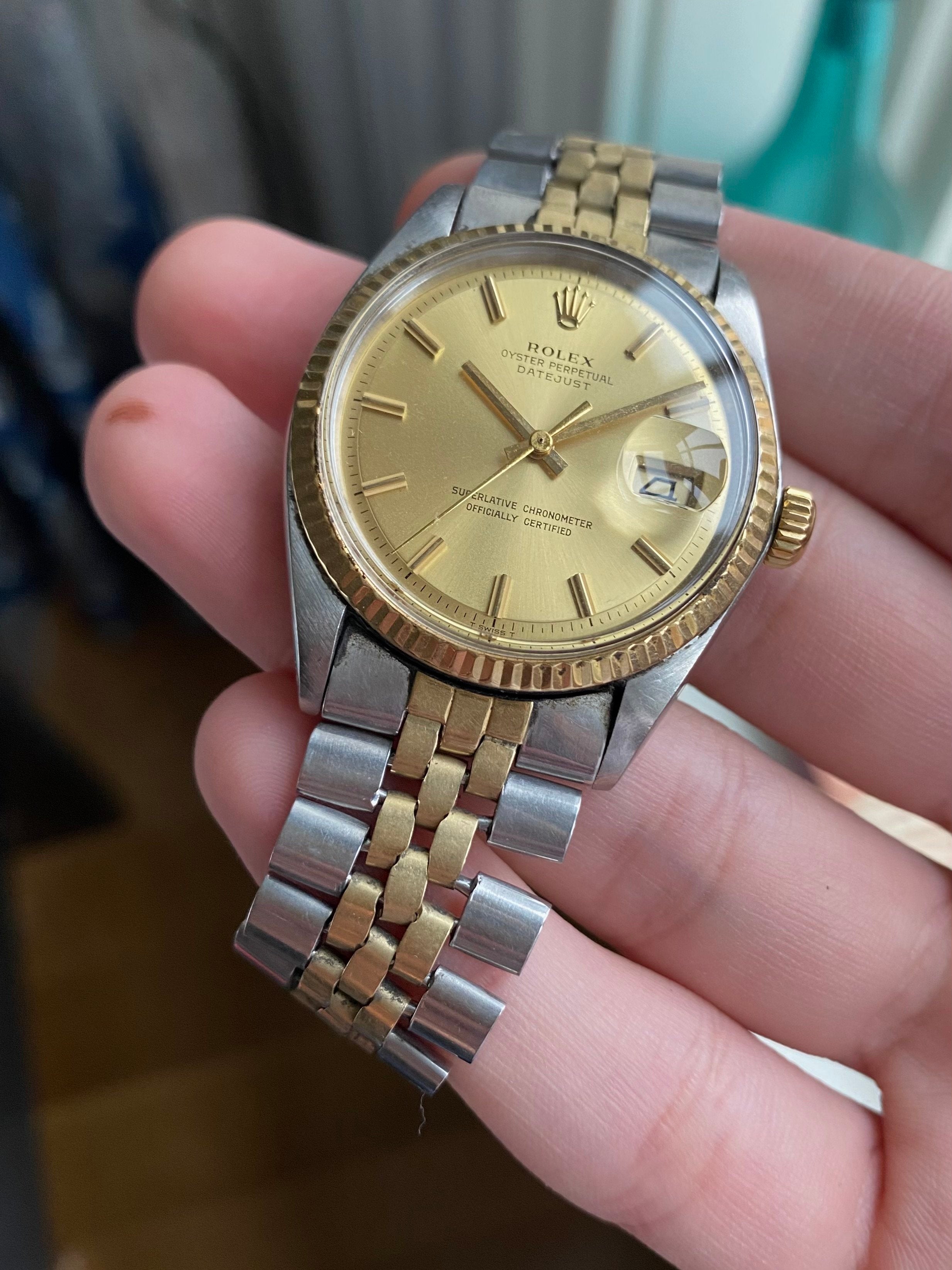 Rolex Datejust 1601 - Two Tone Champagne