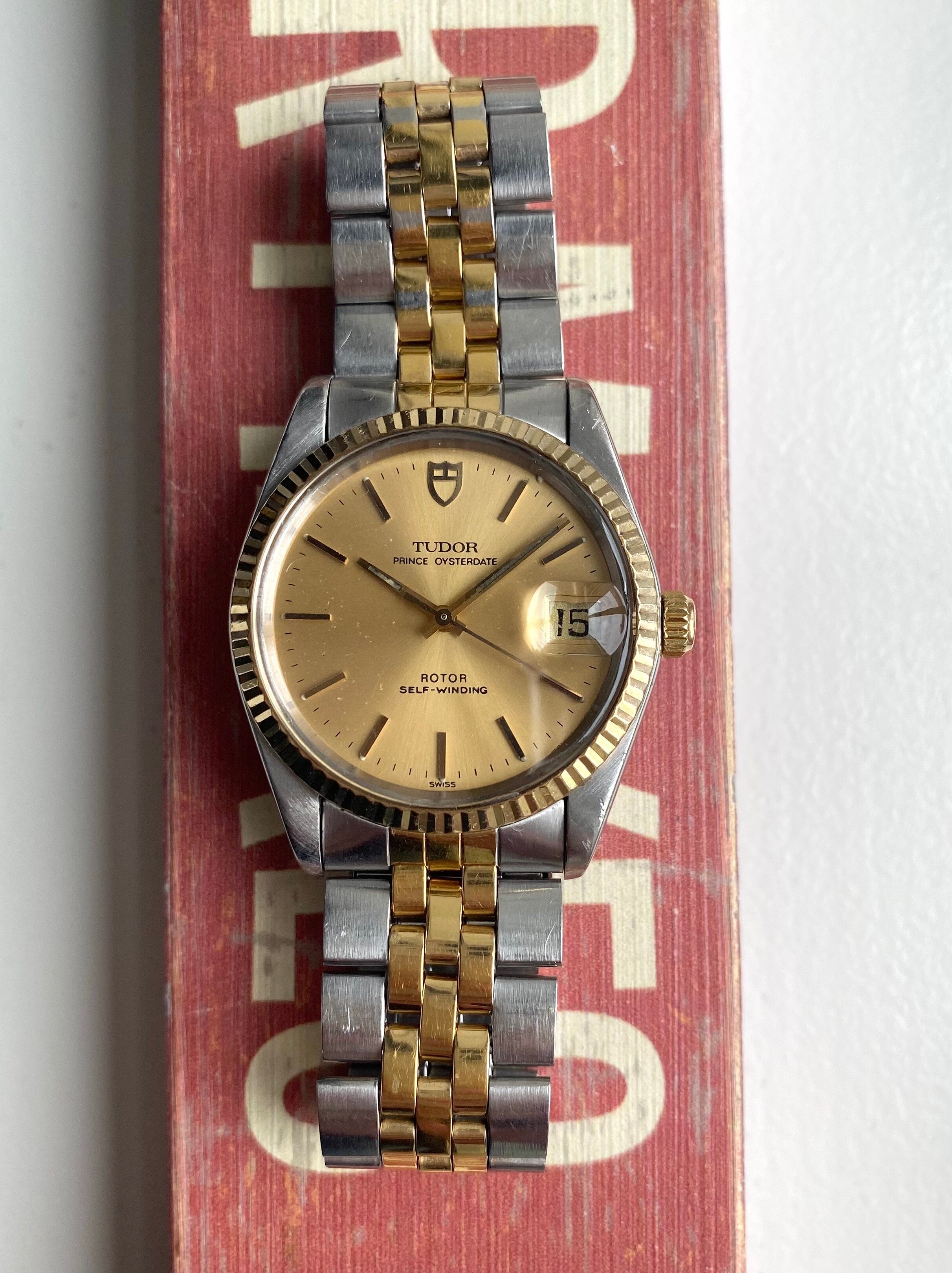 Tudor Prince Oysterdate — Two-tone