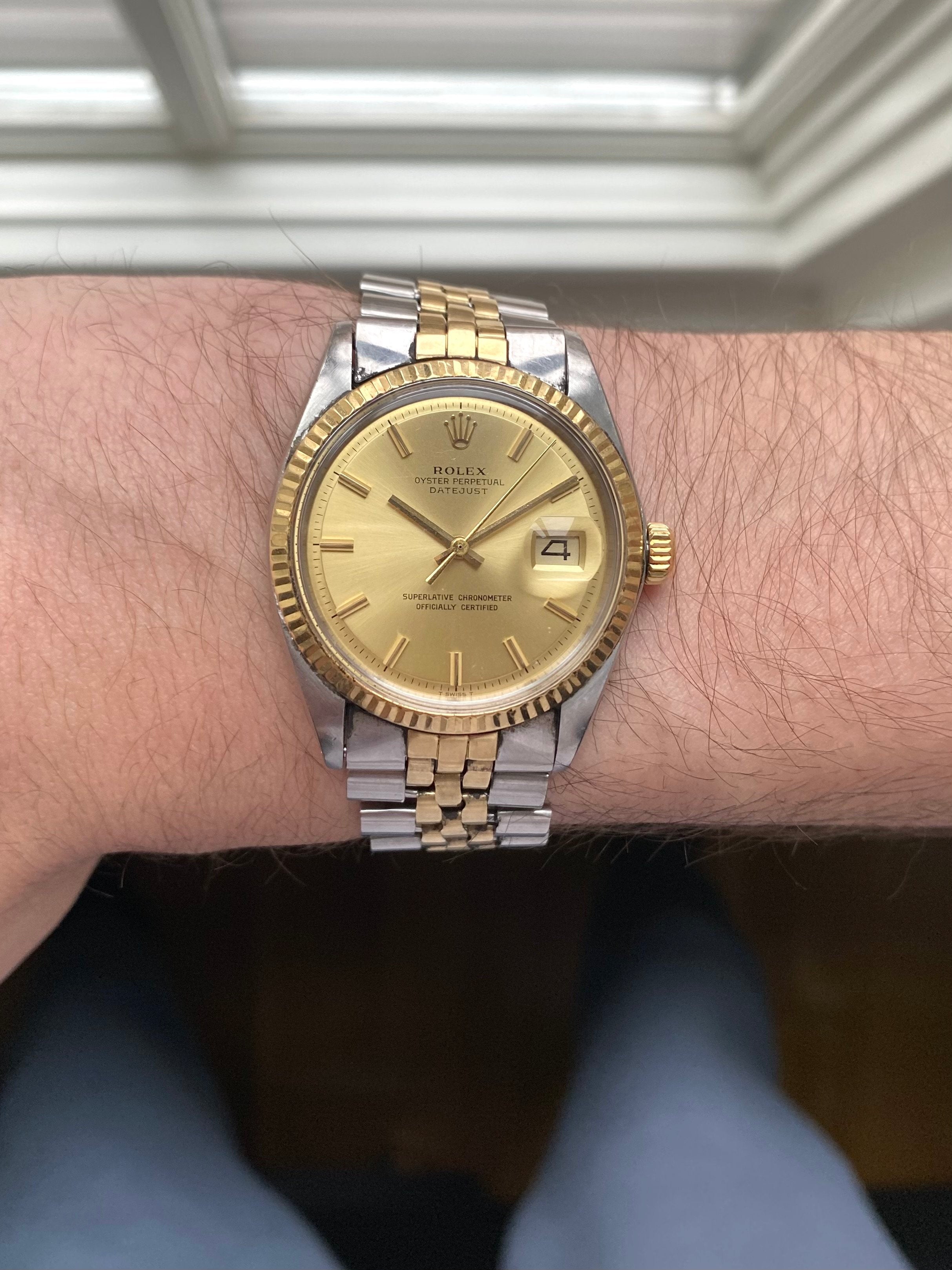 Rolex Datejust 1601 - Two Tone Champagne