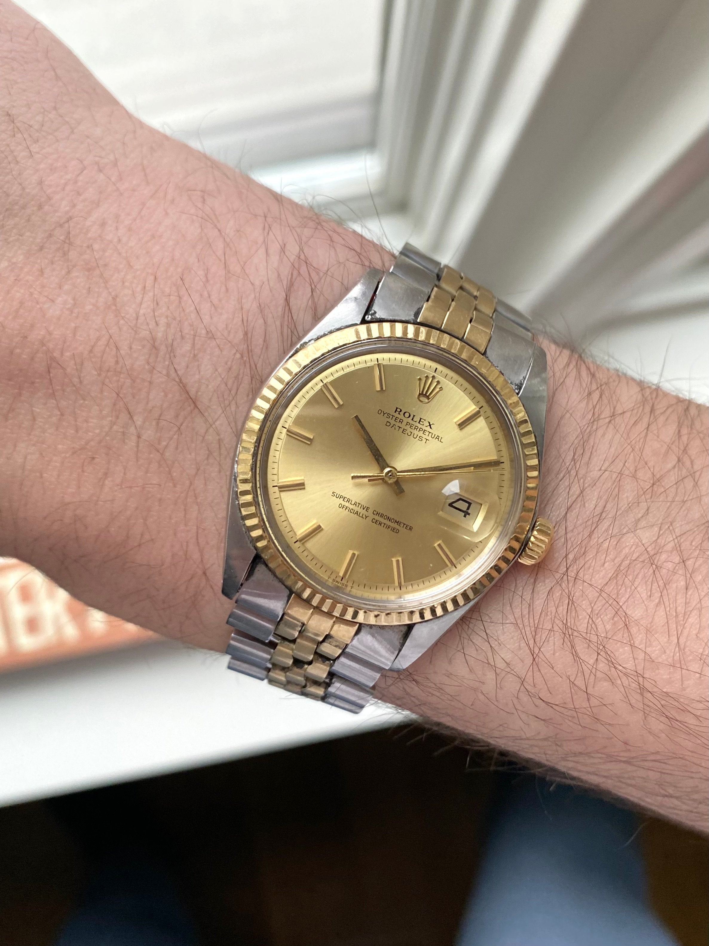 Rolex Datejust 1601 - Two Tone Champagne