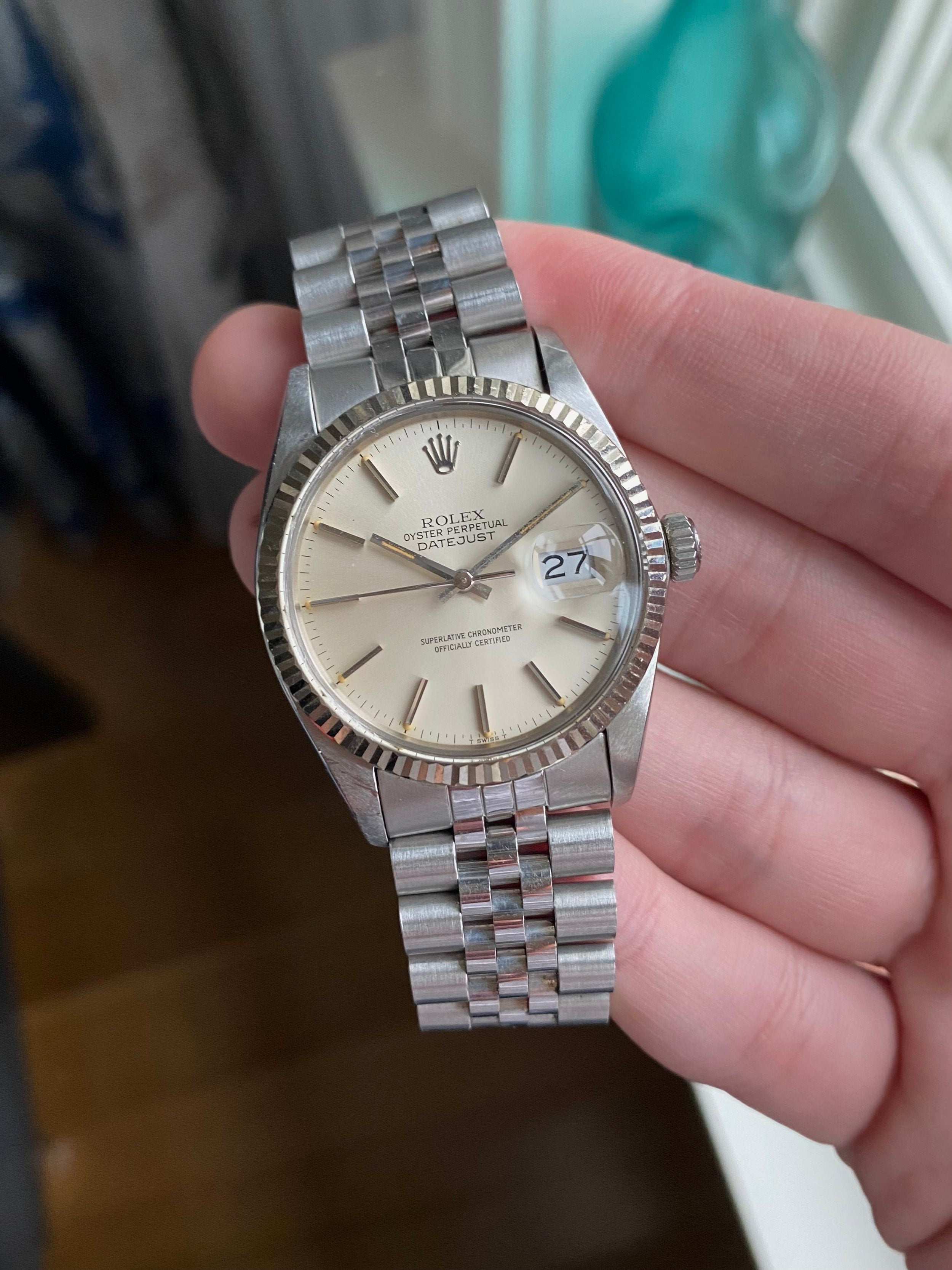 Rolex Datejust 16014 - Silver