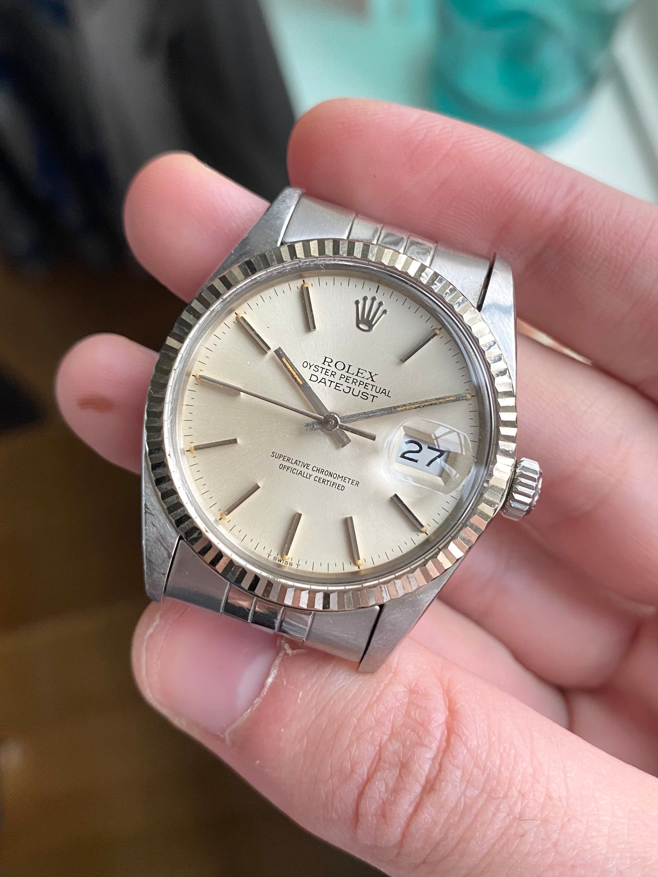 Rolex Datejust 16014 - Silver