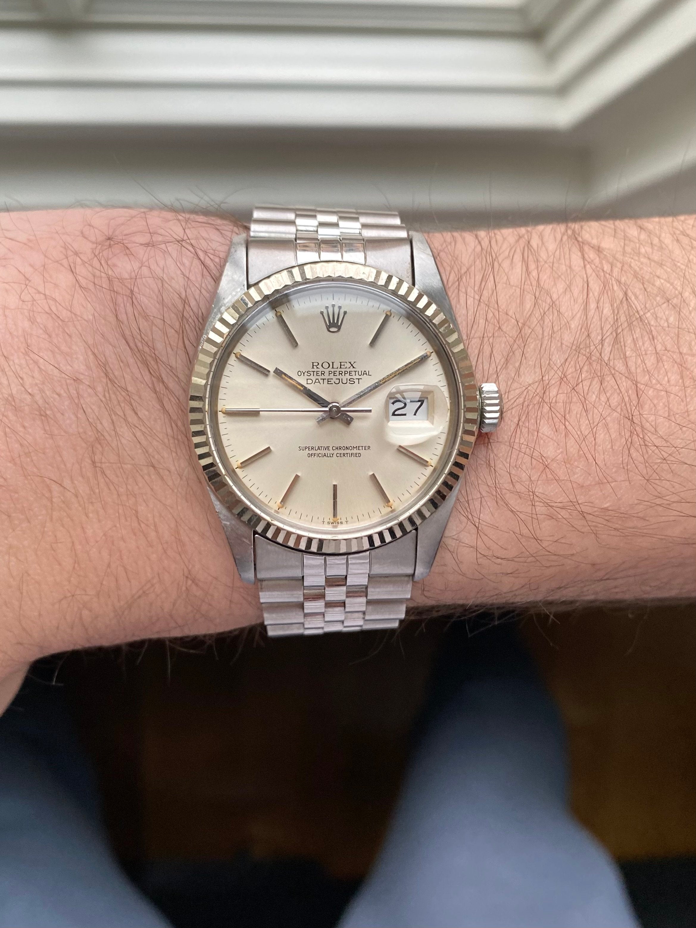 Rolex Datejust 16014 - Silver