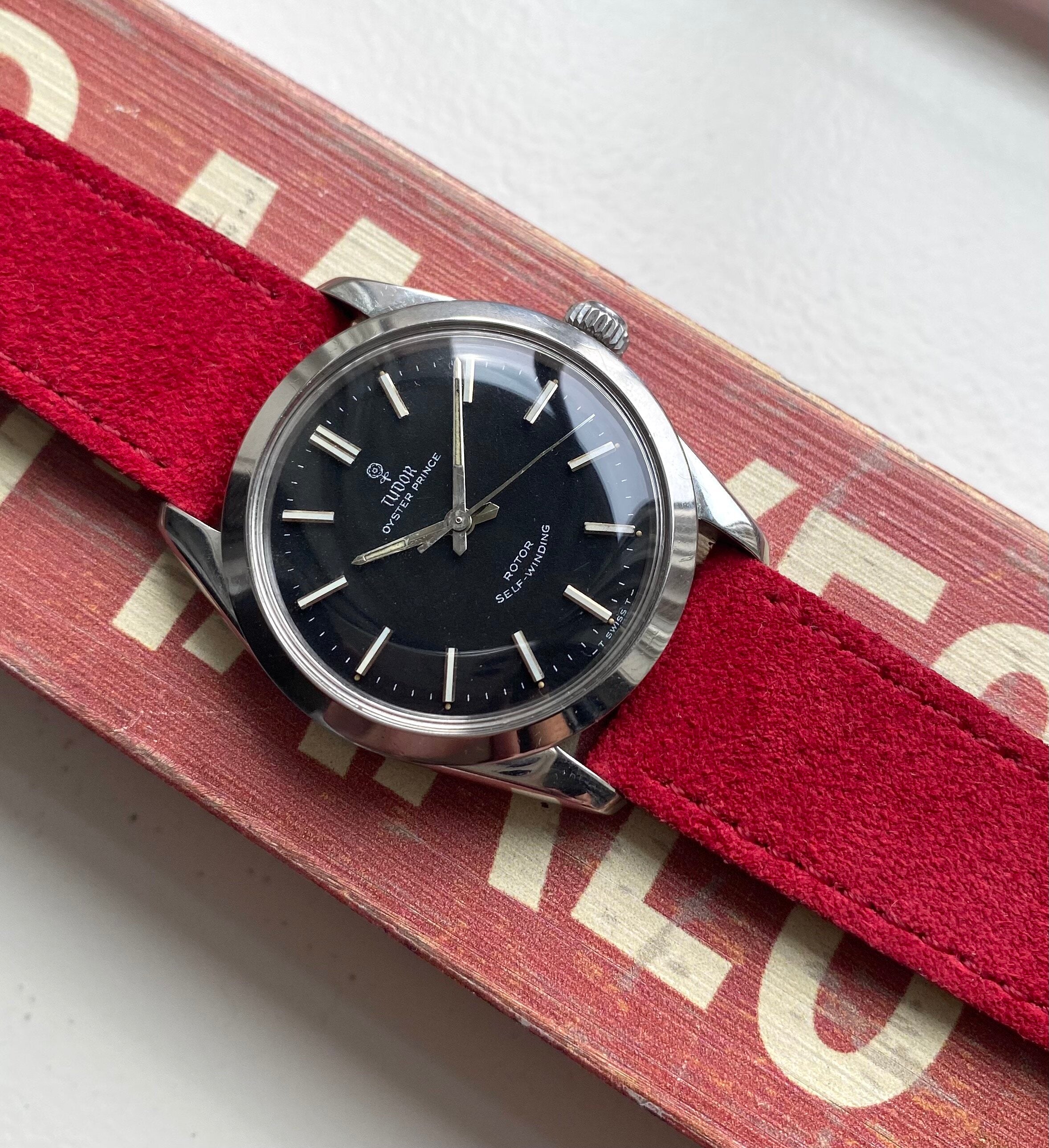 Tudor Oyster Prince — Black Rose Dial