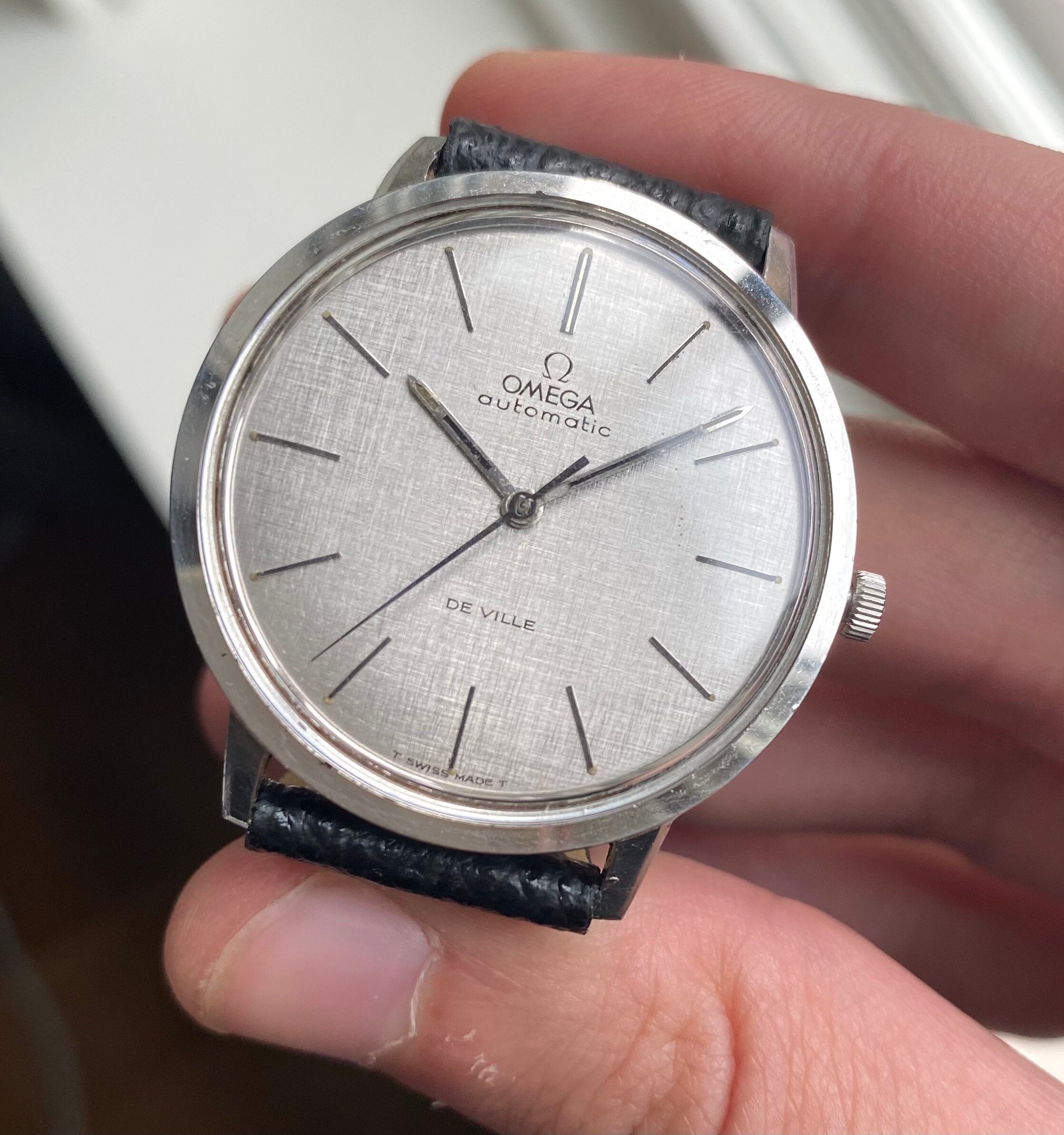 Omega De Ville — Linen Dial