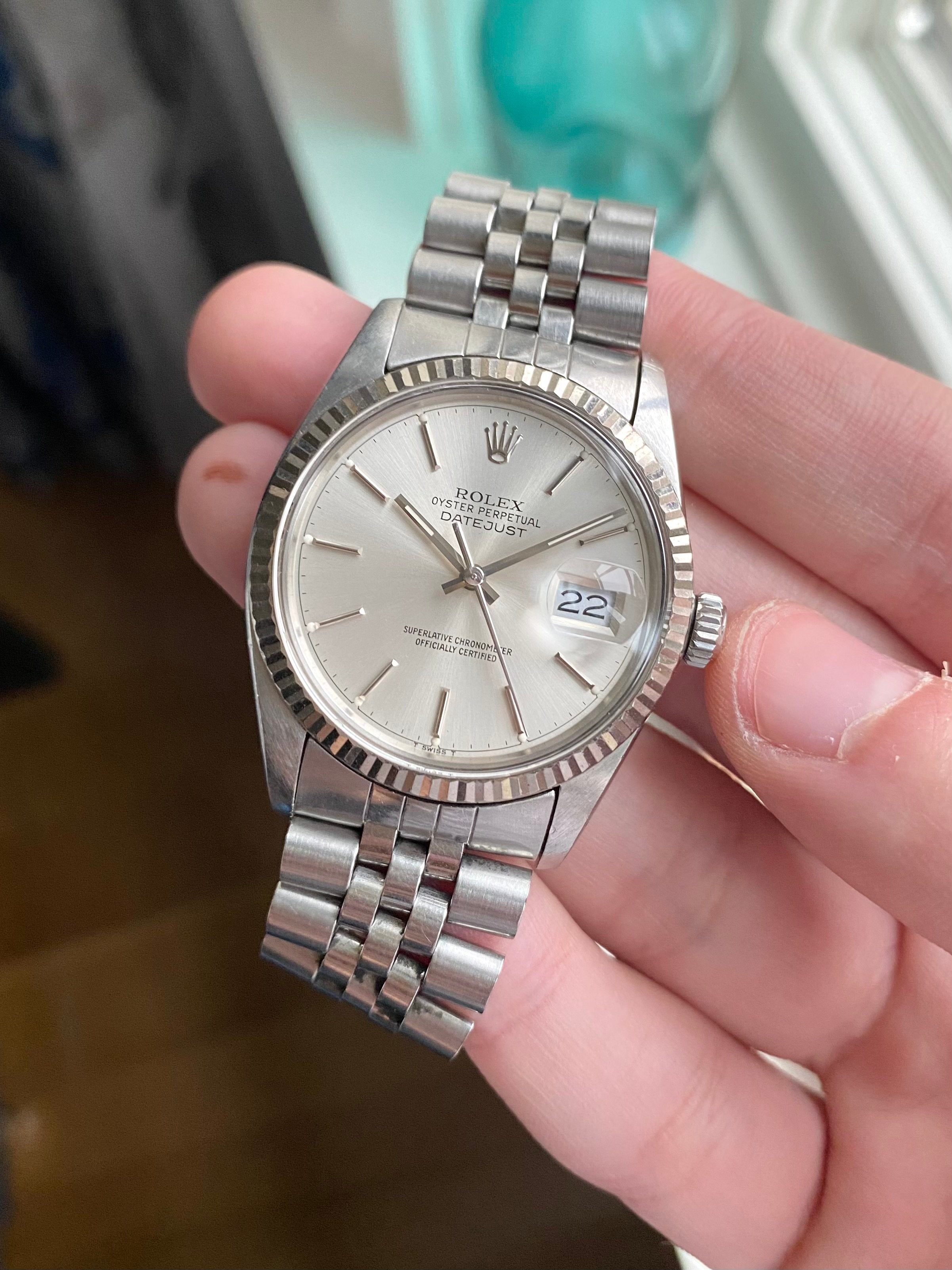 Rolex Datejust 16014 - Silver