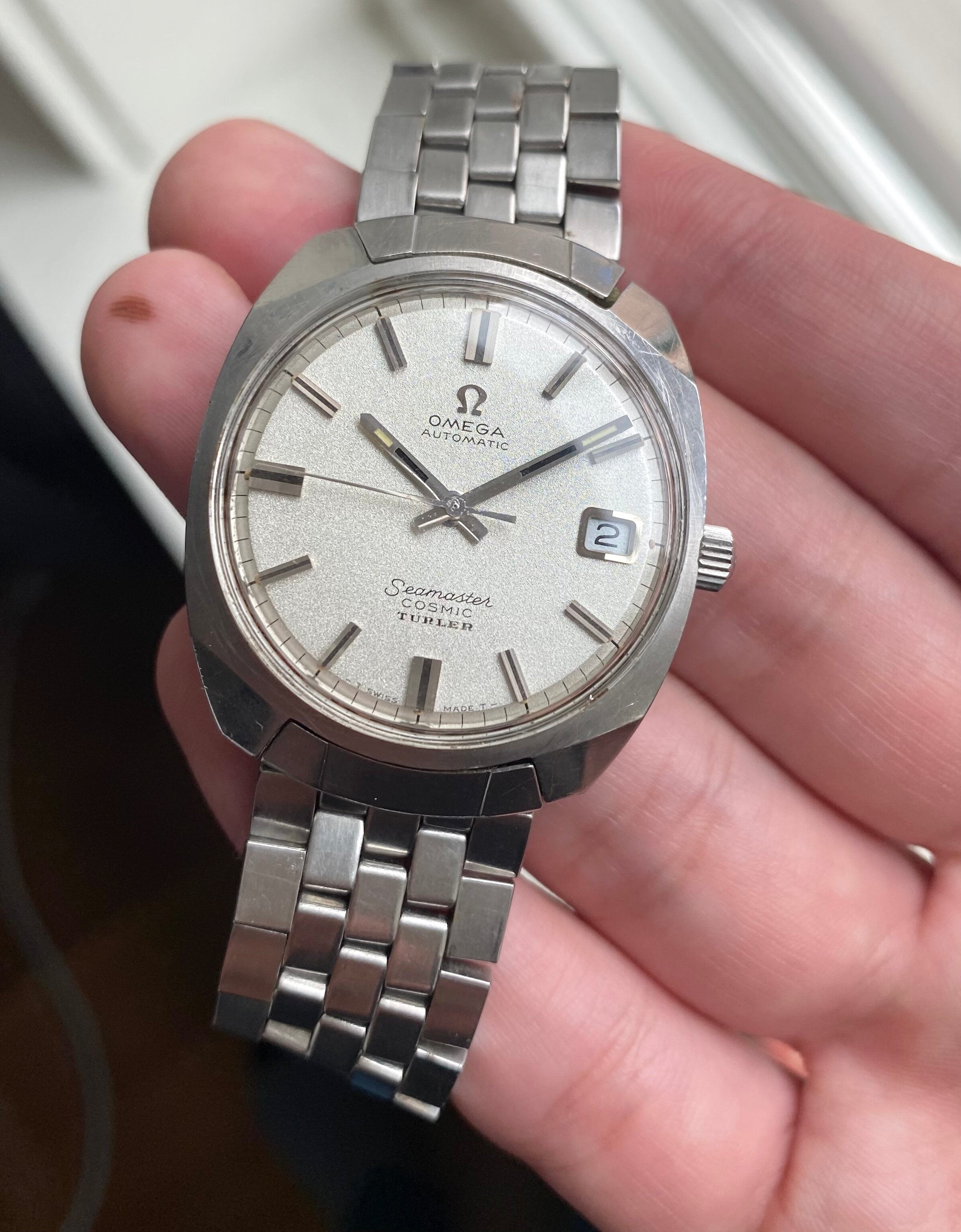 Omega Seamaster Cosmic — Turler-signed Dial