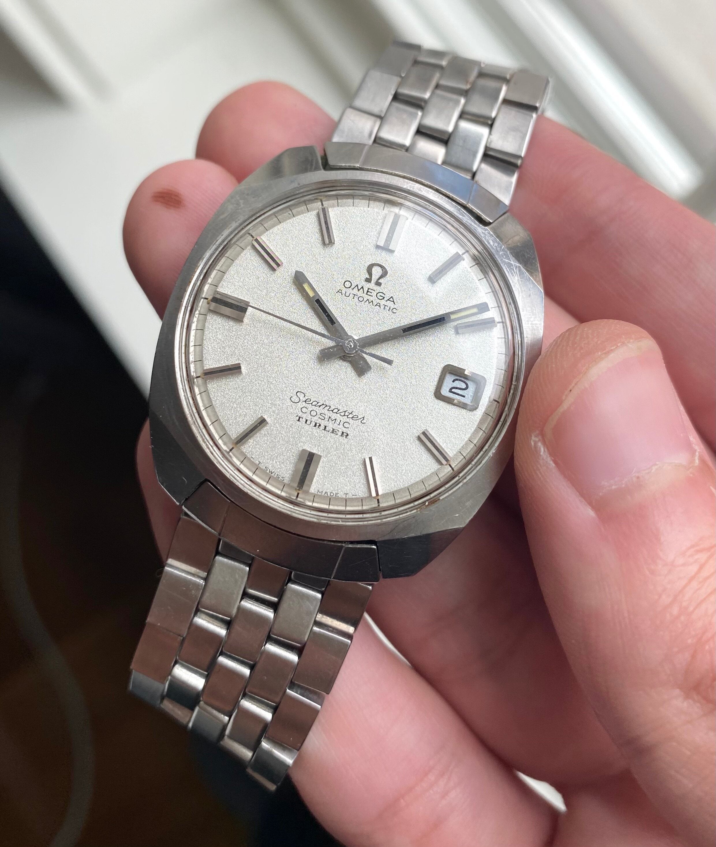 Omega Seamaster Cosmic — Turler-signed Dial