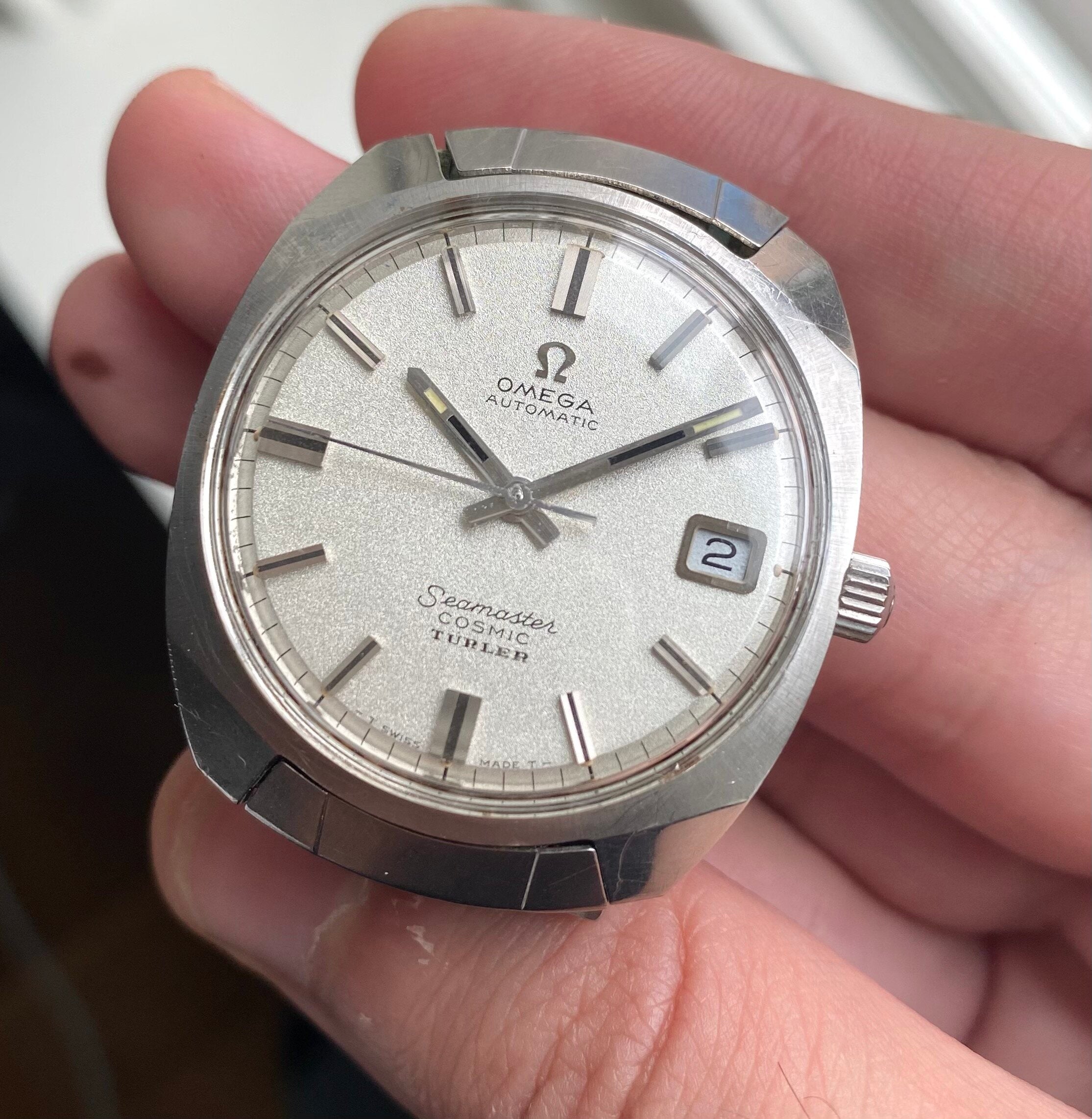 Omega Seamaster Cosmic — Turler-signed Dial