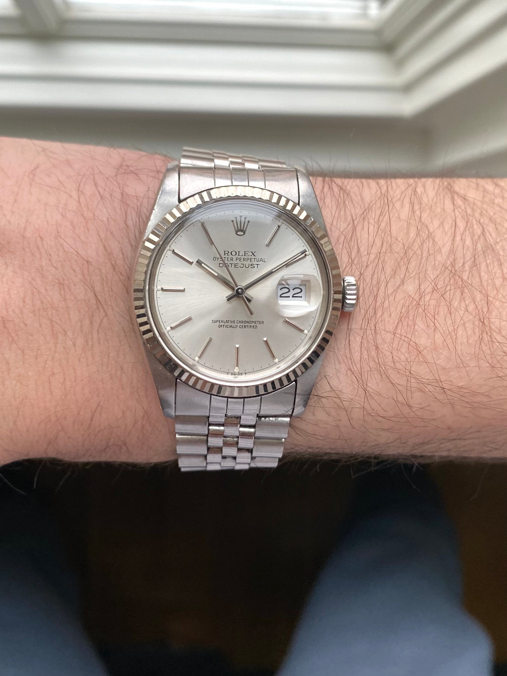 Rolex Datejust 16014 - Silver