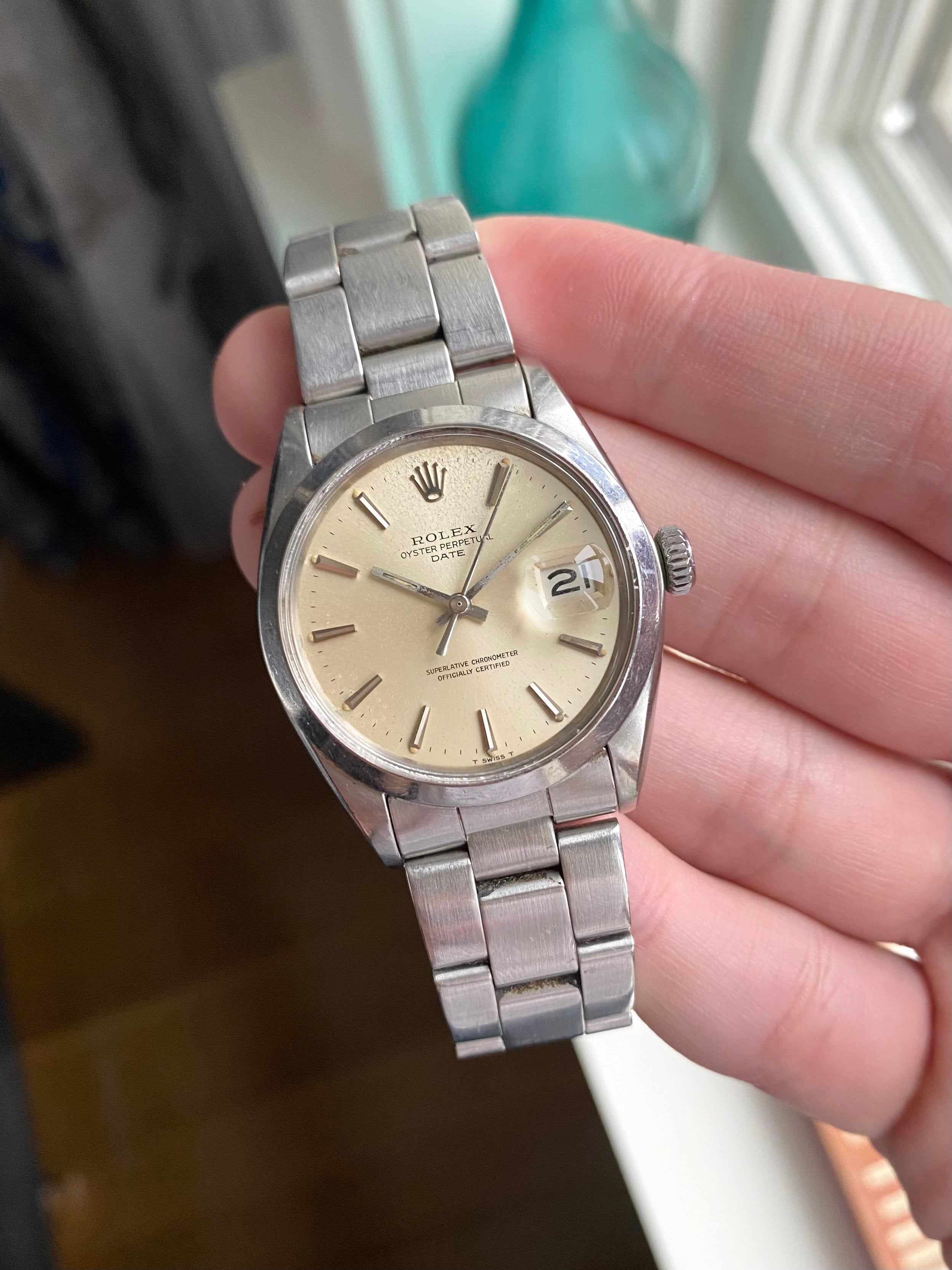 Rolex OP 1500 - Silver Cream Dial