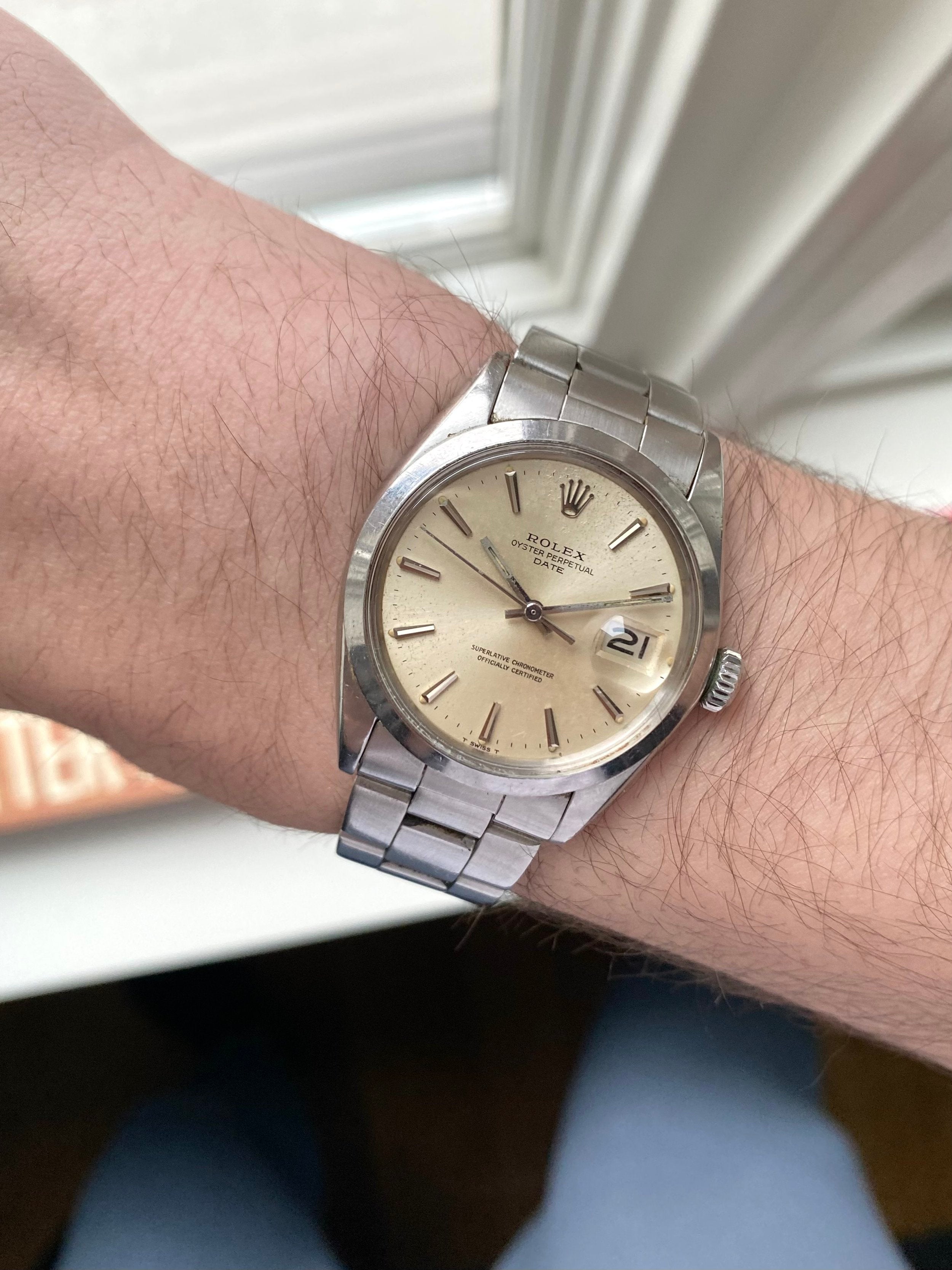 Rolex OP 1500 - Silver Cream Dial